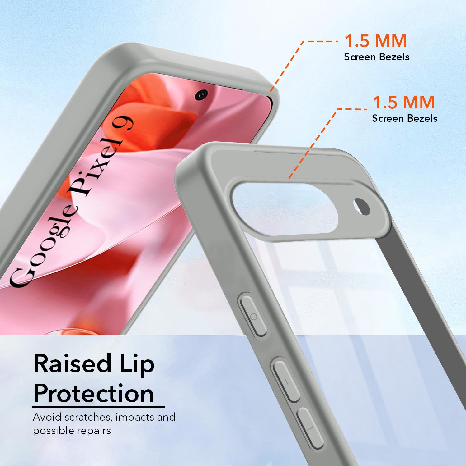 For Google Pixel 9 Back Cover Case Ultra-Hybrid (Lifetime Anti Yellow | Anti Scratch | Crystal Clear Shockproof)