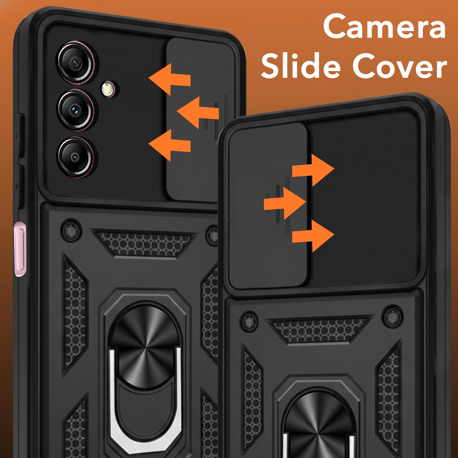 For Samsung Galaxy A14 4G | 5G Back Cover Case (Hybrid Dual Armor Polycarbonate)