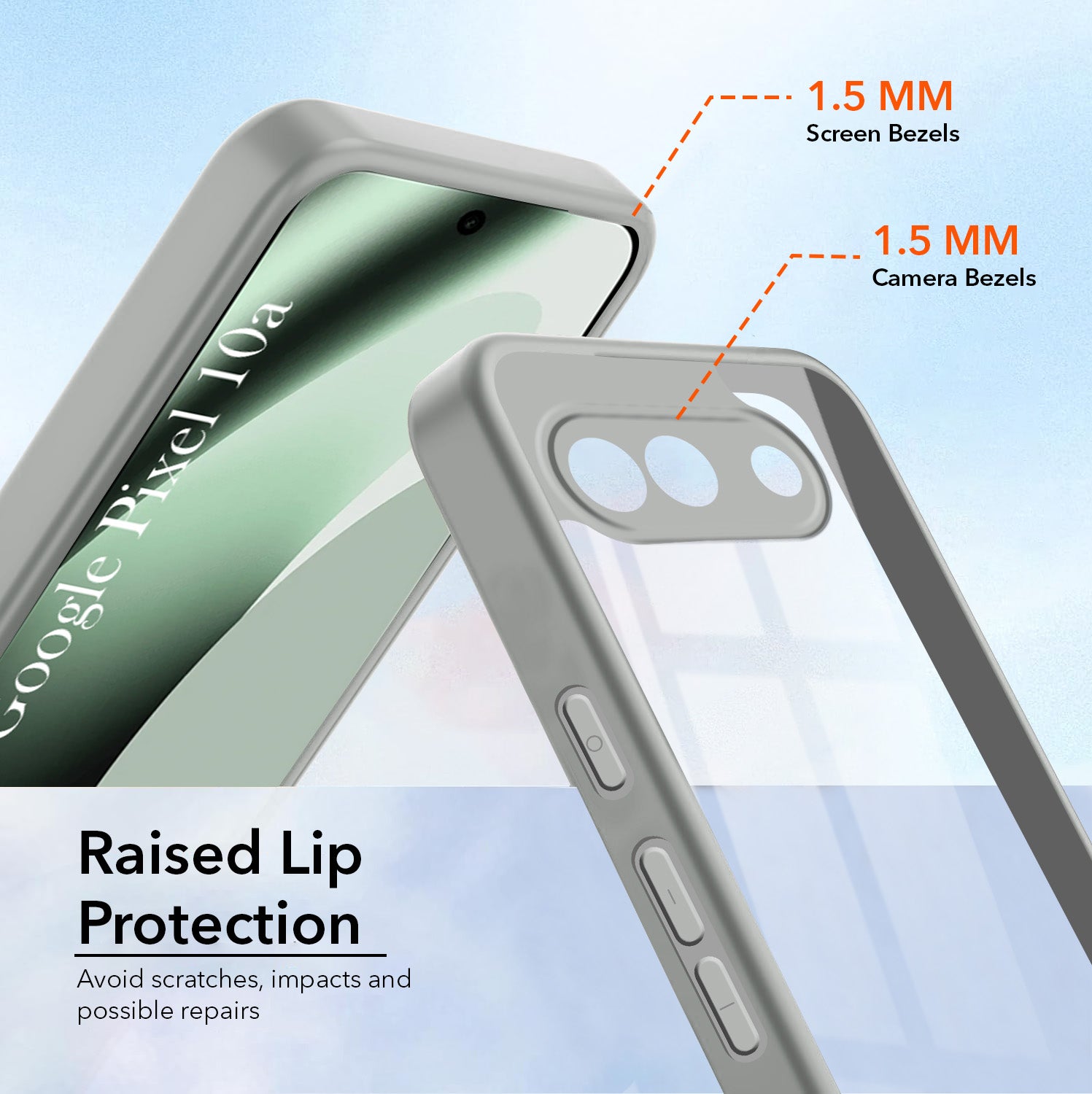 For Google Pixel 10a Back Cover Case Ultra-Hybrid (Lifetime Anti Yellow | Anti Scratch | Crystal Clear Shockproof)