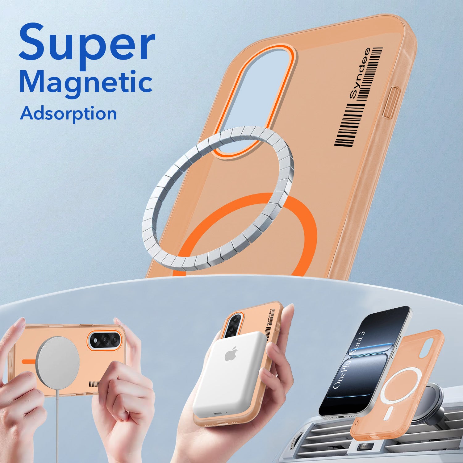 For Oneplus Nord 5 Back Cover Case (Soft Touch | Camera Bump Protection | MagSafe Compatible | Matte Finish)