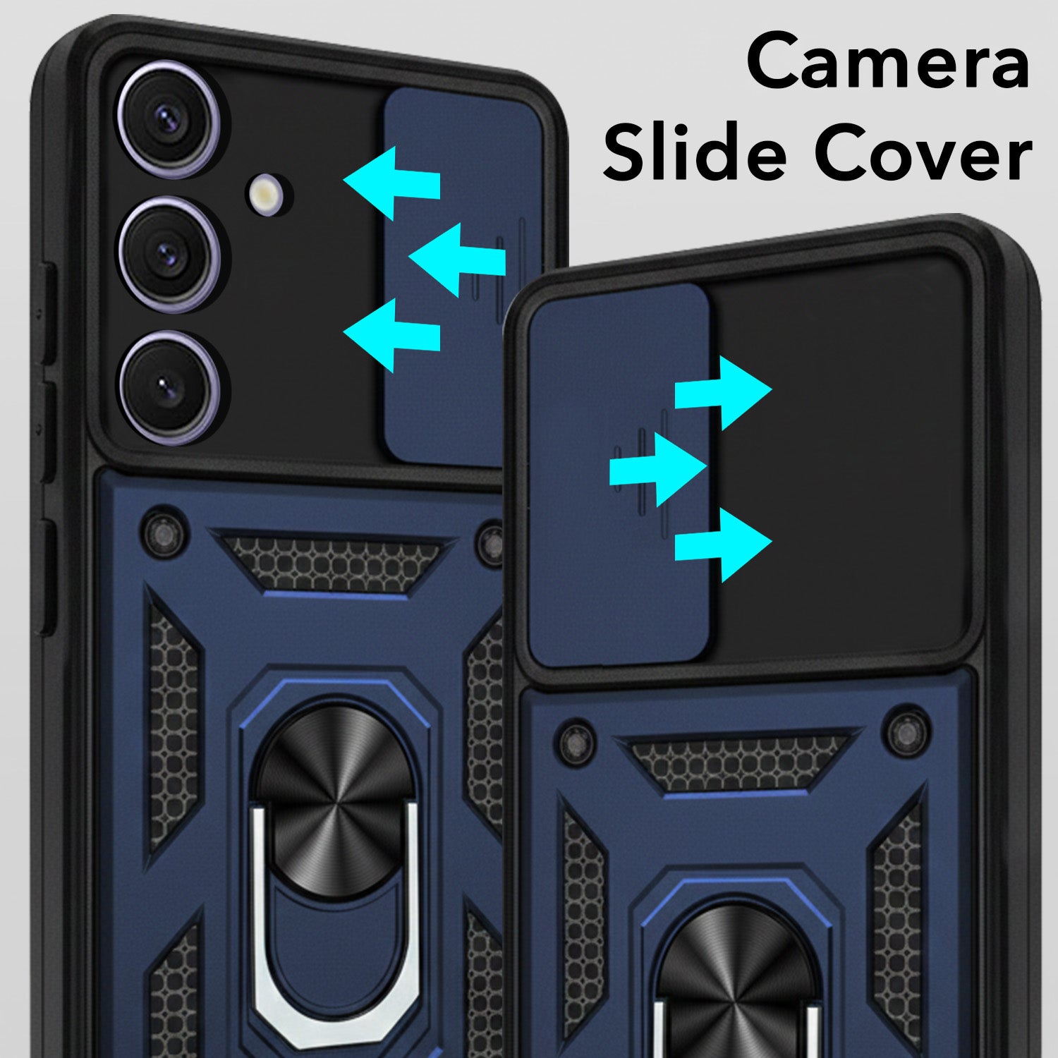 For Samsung Galaxy S24 Plus Back Cover Case (Hybrid Dual Armor Polycarbonate)
