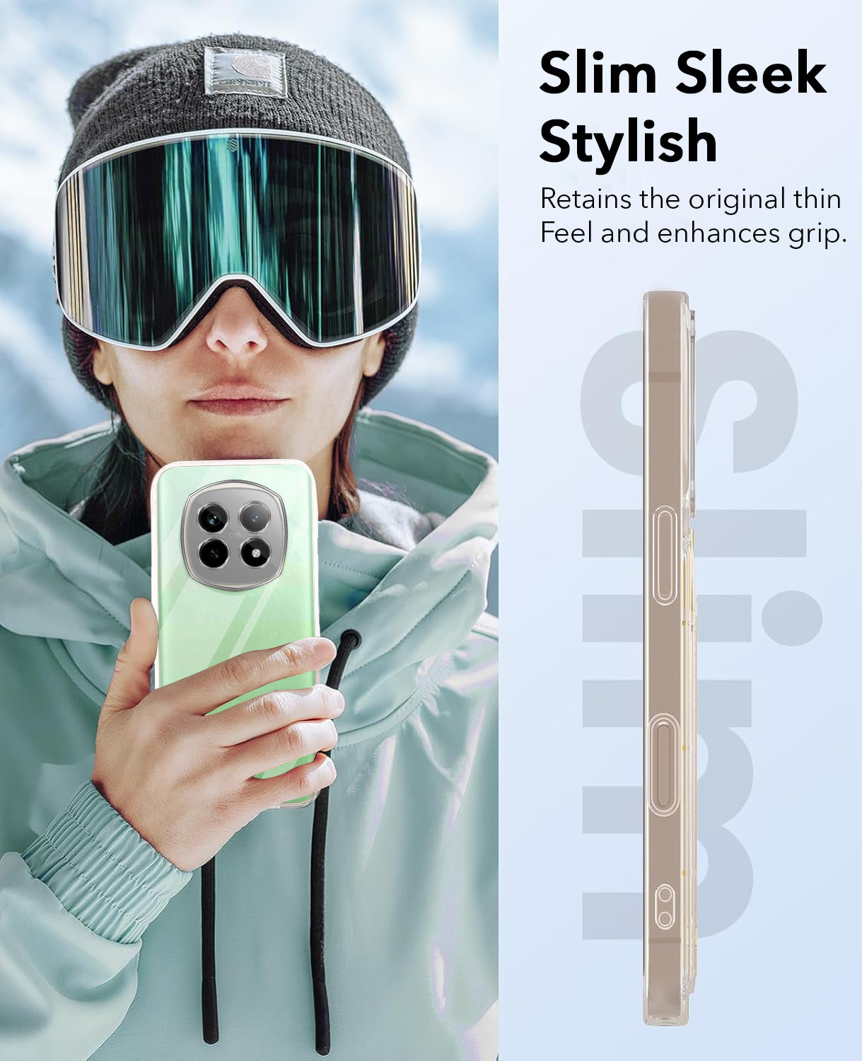 For Realme P2 Pro Back Cover Case (Hard Anti Yellow Clear Case | Sleek Hard Crystal Clear | Drop & Camera Protection | Shockproof Polycarbonate)