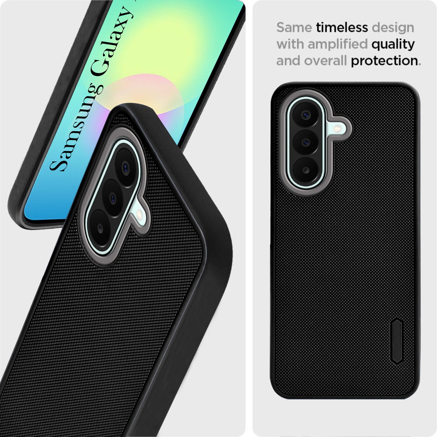 For Samsung Galaxy A27 5G Back Cover Case Rubberised (Textured Grip Design| Micro-Fiber Cloth Inside | Slim and Light Weight | Soft Touch and Feel)