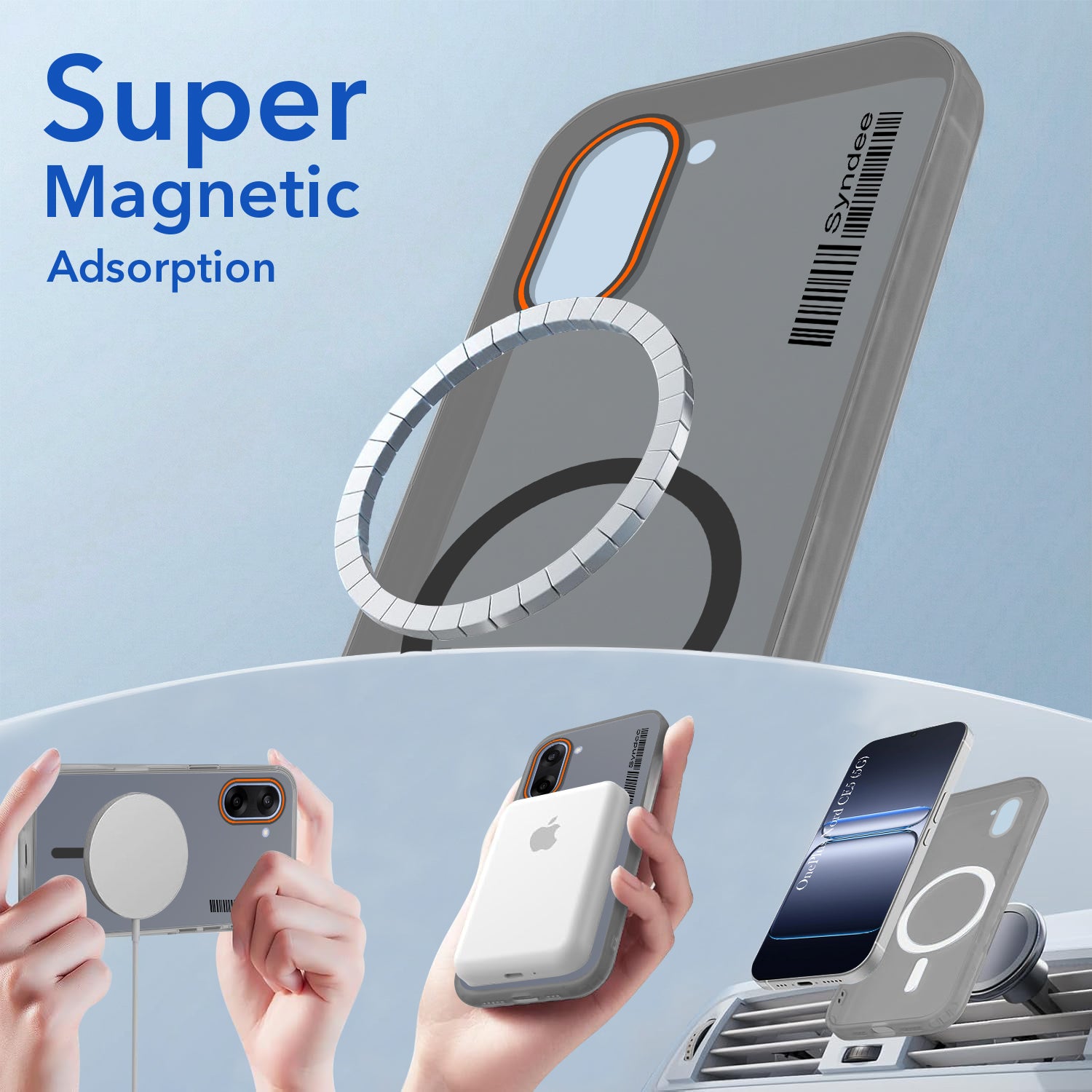For Oneplus Nord CE 5 Back Cover Case (Soft Touch | Camera Bump Protection | MagSafe Compatible | Matte Finish)