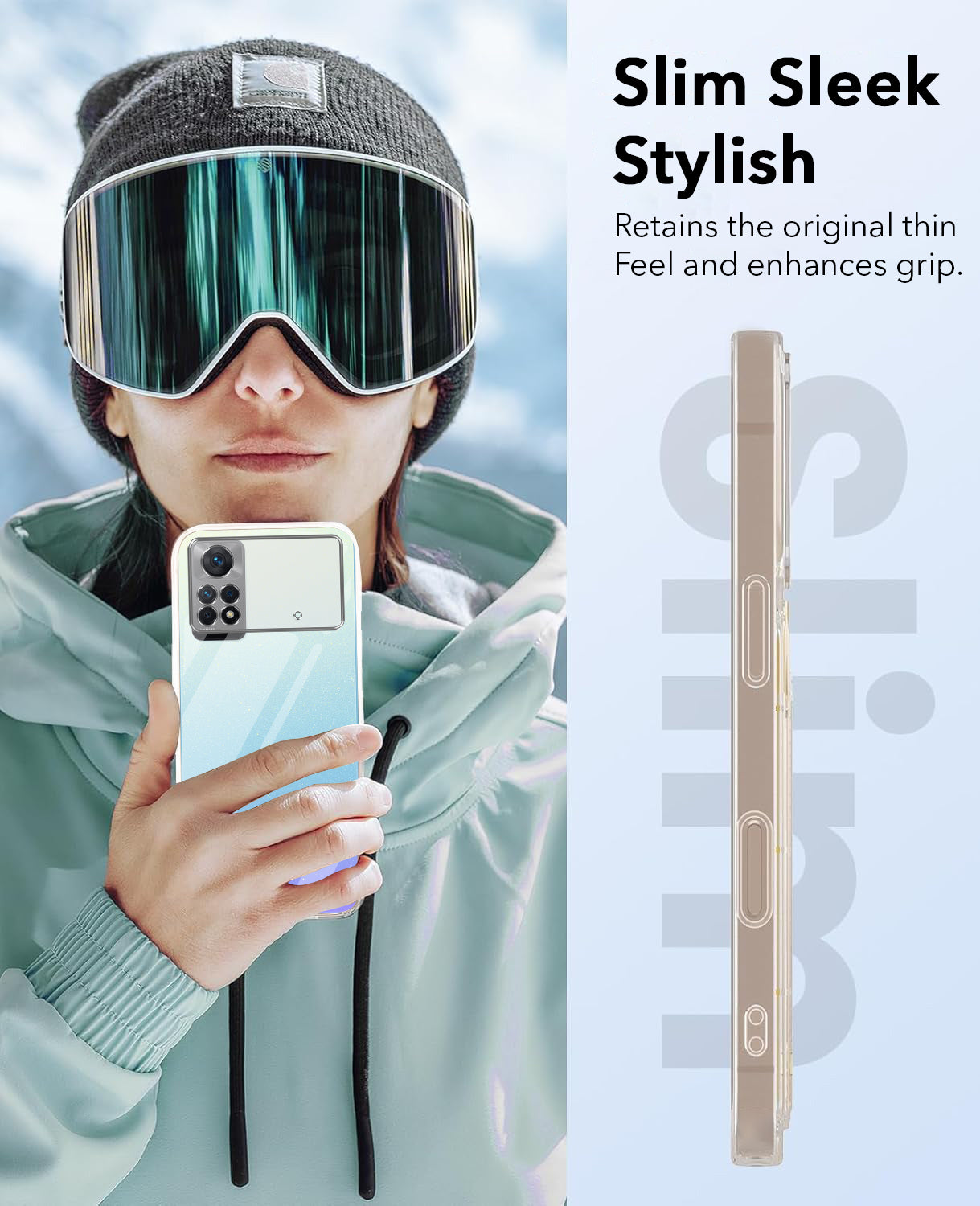 For Xiaomi Redmi Note 11 Pro |11 Pro 5G |11 Pro Plus 5G Back Cover Case (Hard Anti Yellow Clear Case | Drop & Camera Protection | Shockproof Polycarbonate)