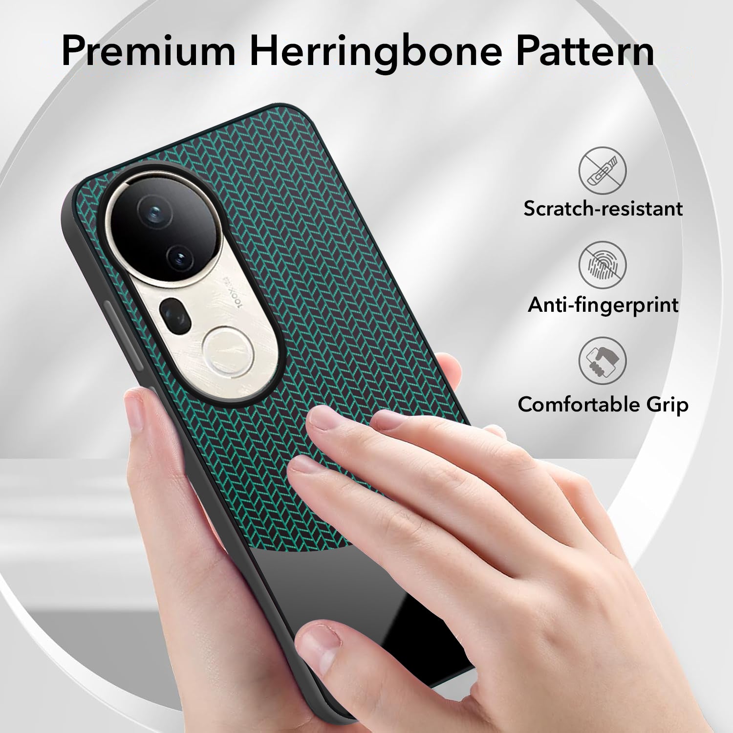 For Vivo T4 Ultra Silicone Finish Back Cover Case (Premium Minimalist Professional Feel | Camera Protection Bump)