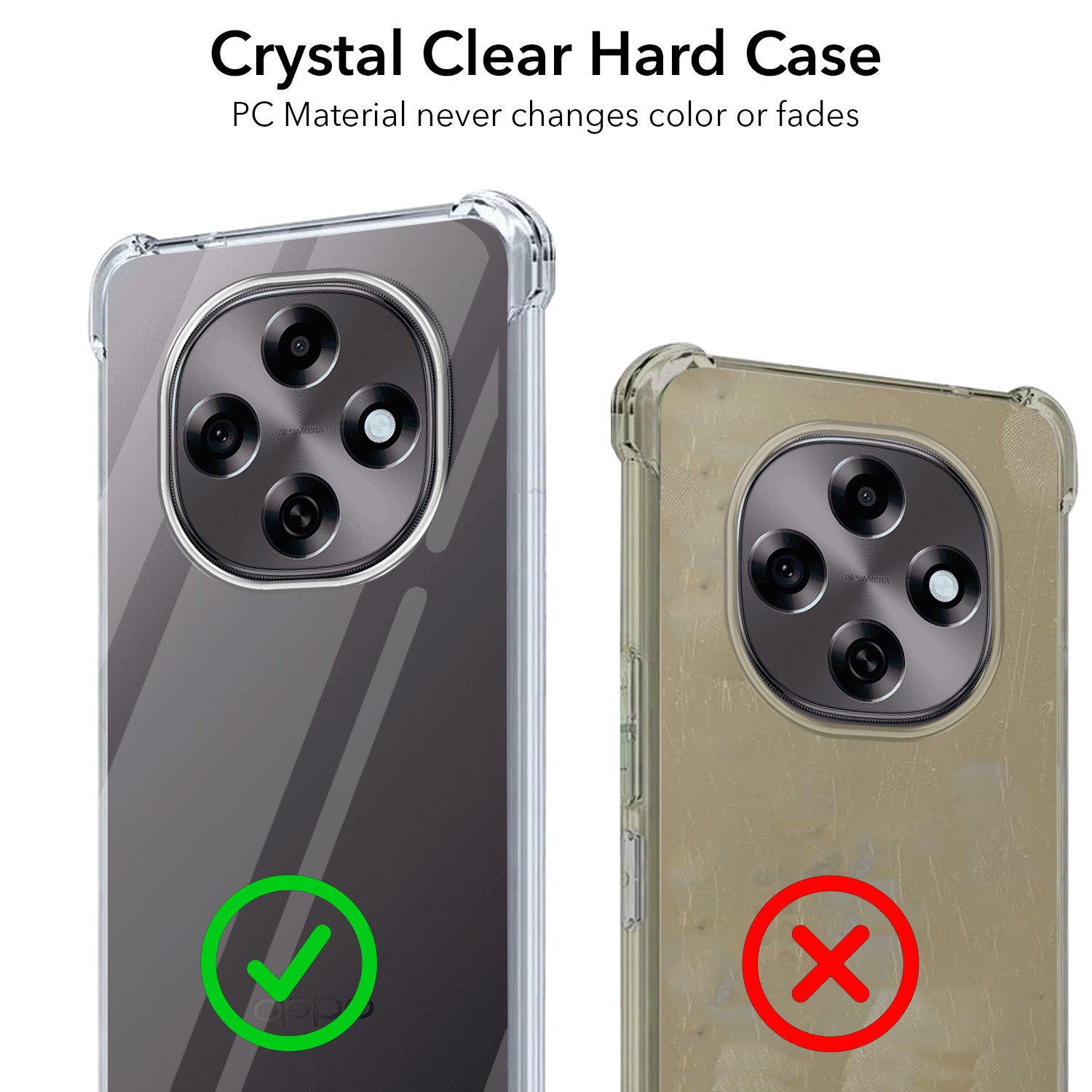For Oppo F31 Pro Back Cover ( Drop & Camera Protection | Hard Polycarbonate)