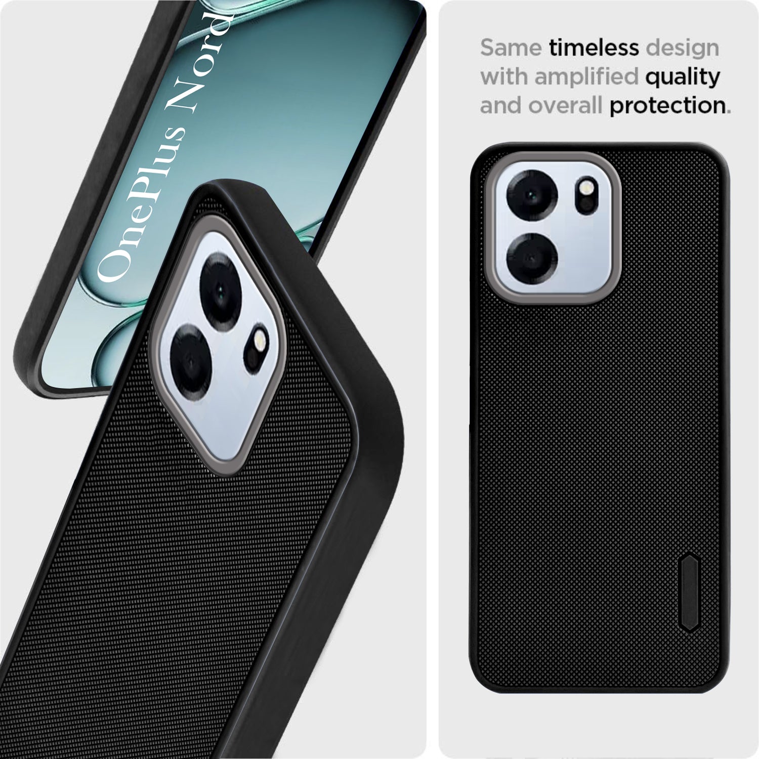 For Oneplus Nord CE 6 Back Cover Case Rubberised (Textured Grip Design| Micro-Fiber Cloth Inside | Slim and Light Weight | Soft Touch and Feel)