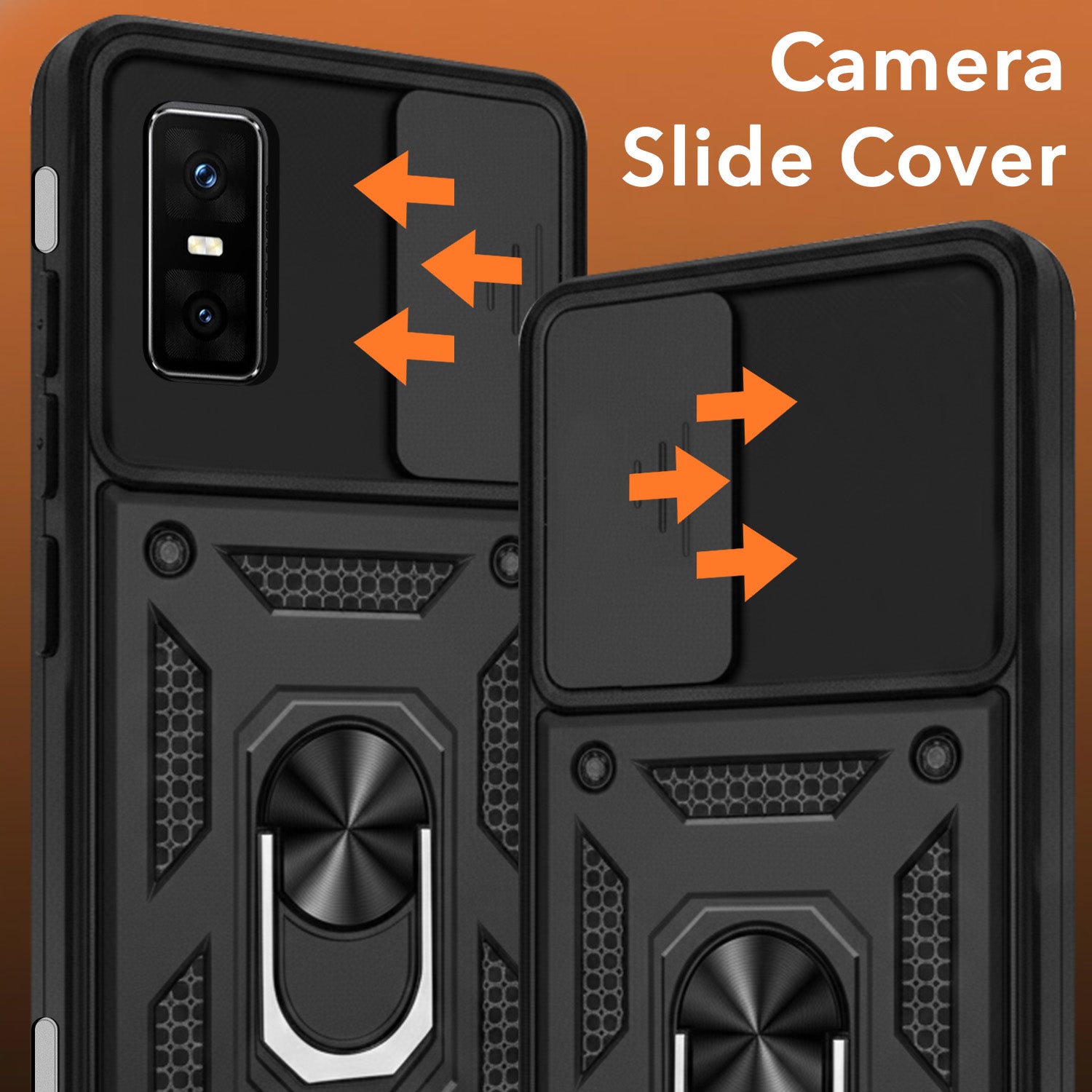 For Infinix GT 30 Pro Back Cover Case (Hybrid Dual Armor Polycarbonate)