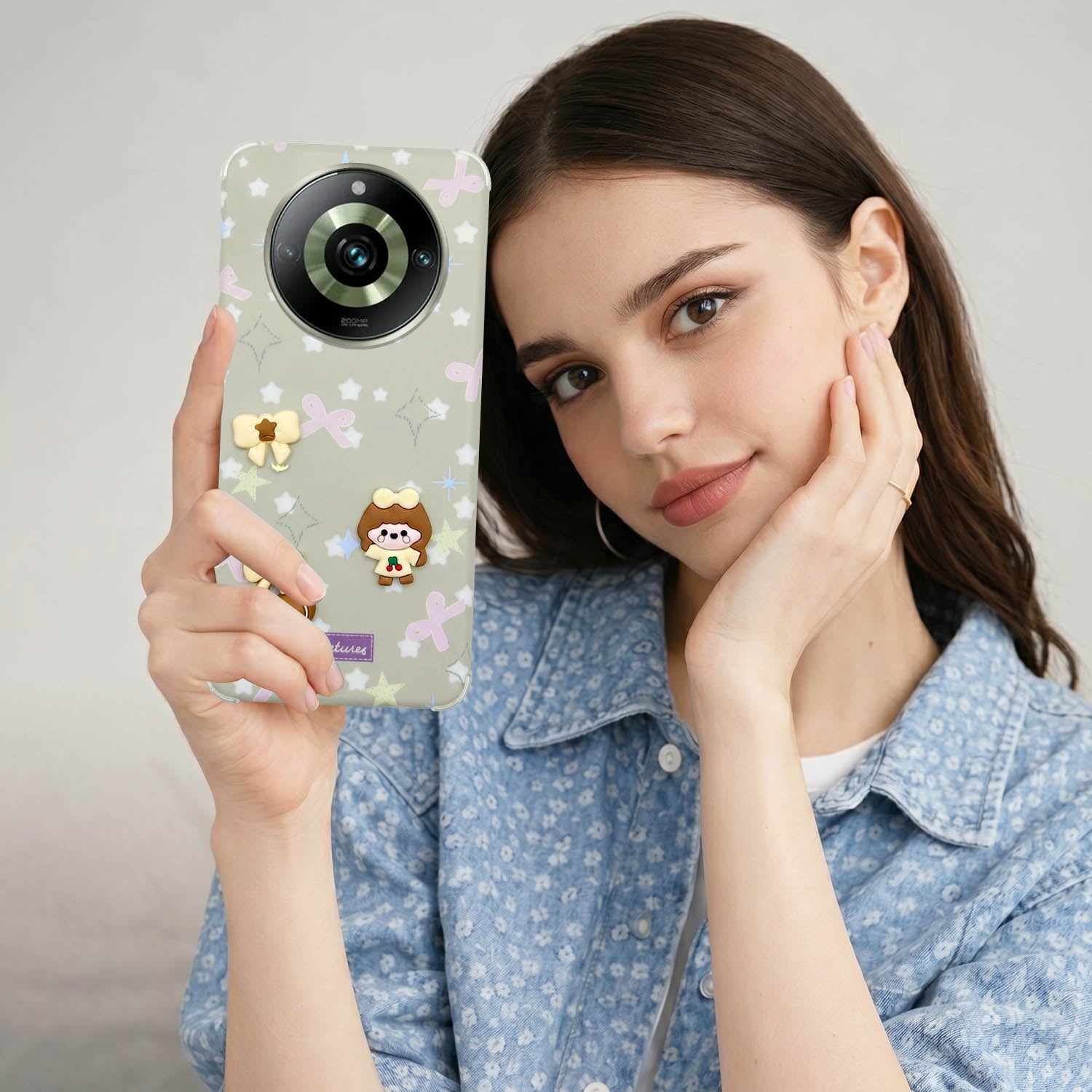 For Realme 11 Pro 5G | Realme 11 Pro Plus 5G Back Cover Case (3D Cute Cartoons | Hard Back Side Soft | Matte Premium Finish | HD Printing)