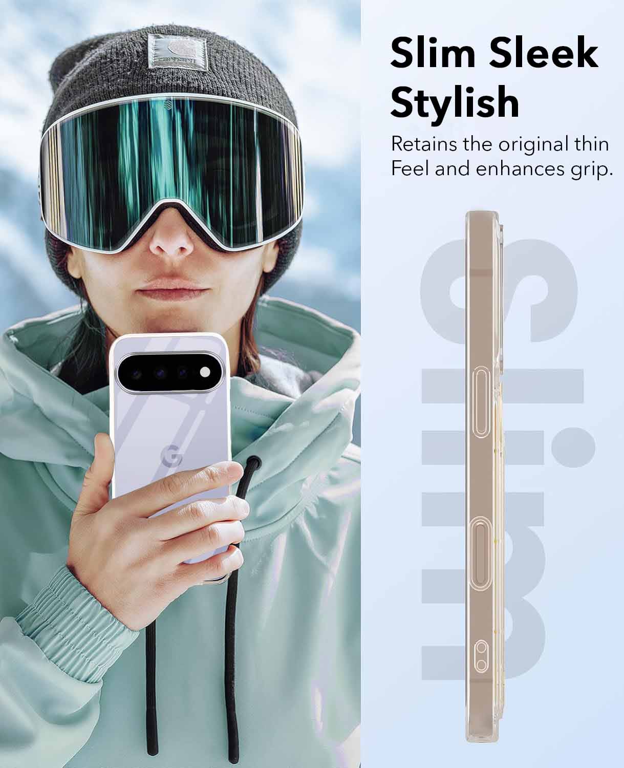 For Google Pixel 11 Back Cover Case Lifetime Anti-Yellow Clear (Sleek Hard Crystal | Shockproof and Camera Protection)