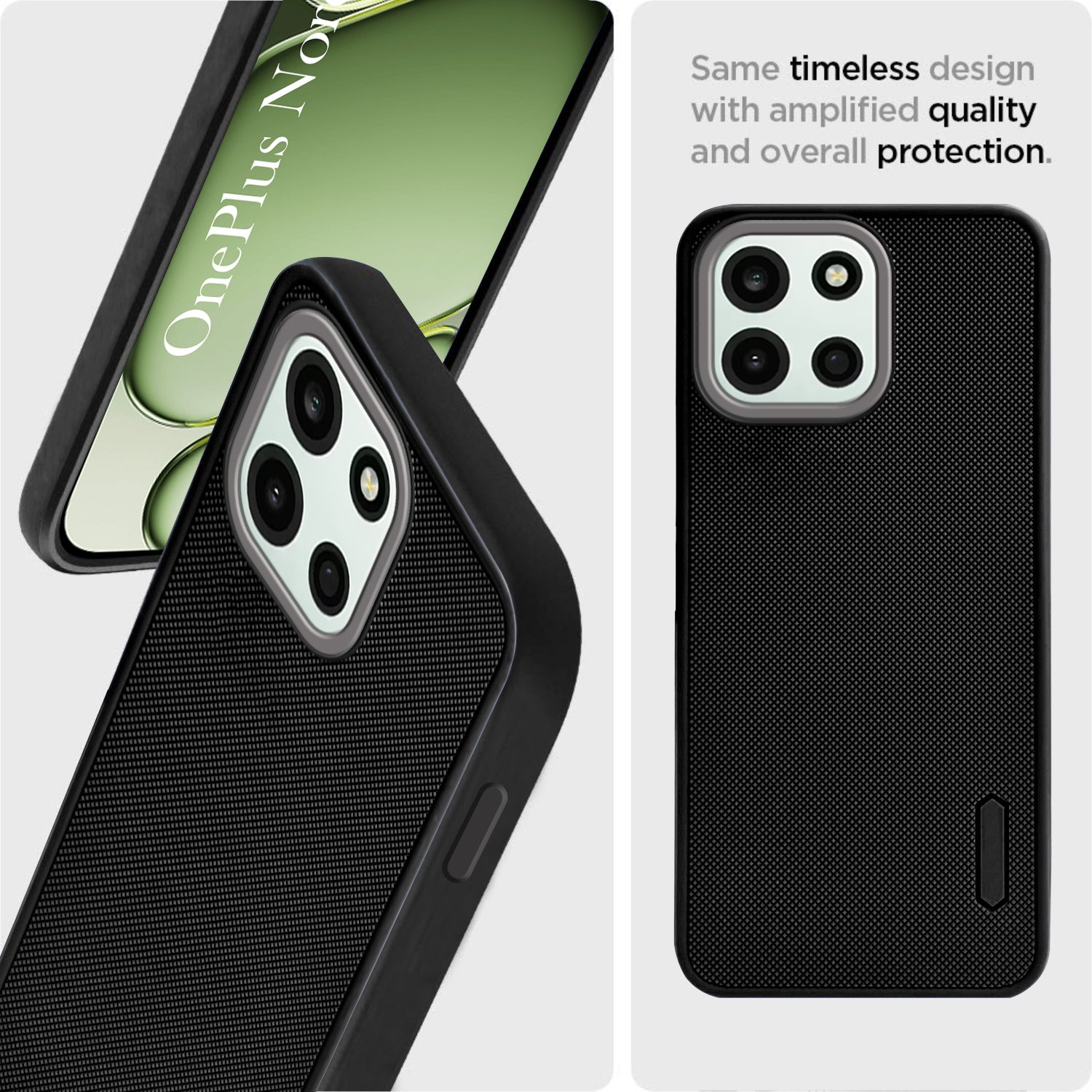 For Oneplus Nord 6 Back Cover Case Rubberised (Textured Grip Design | Camera Protection | Slim and Light Weight | Soft Touch and Feel)