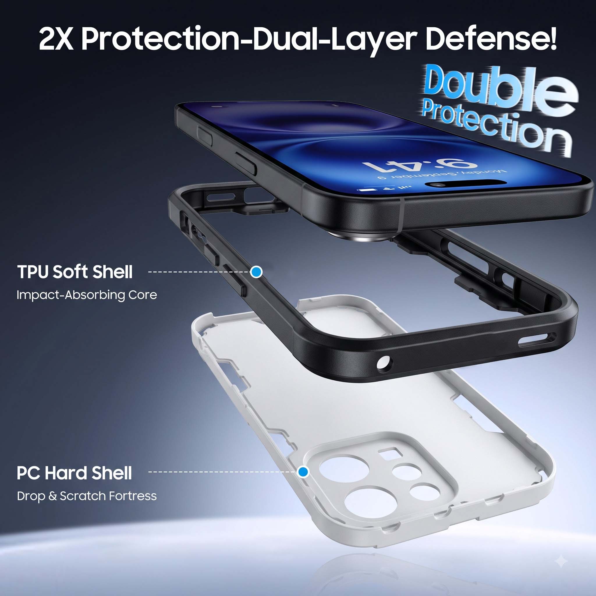 For Oppo Reno 16C Back Cover Case  (Slim Hybrid Armor | Shockproof Camera Protection | Rugged Dual Layer)