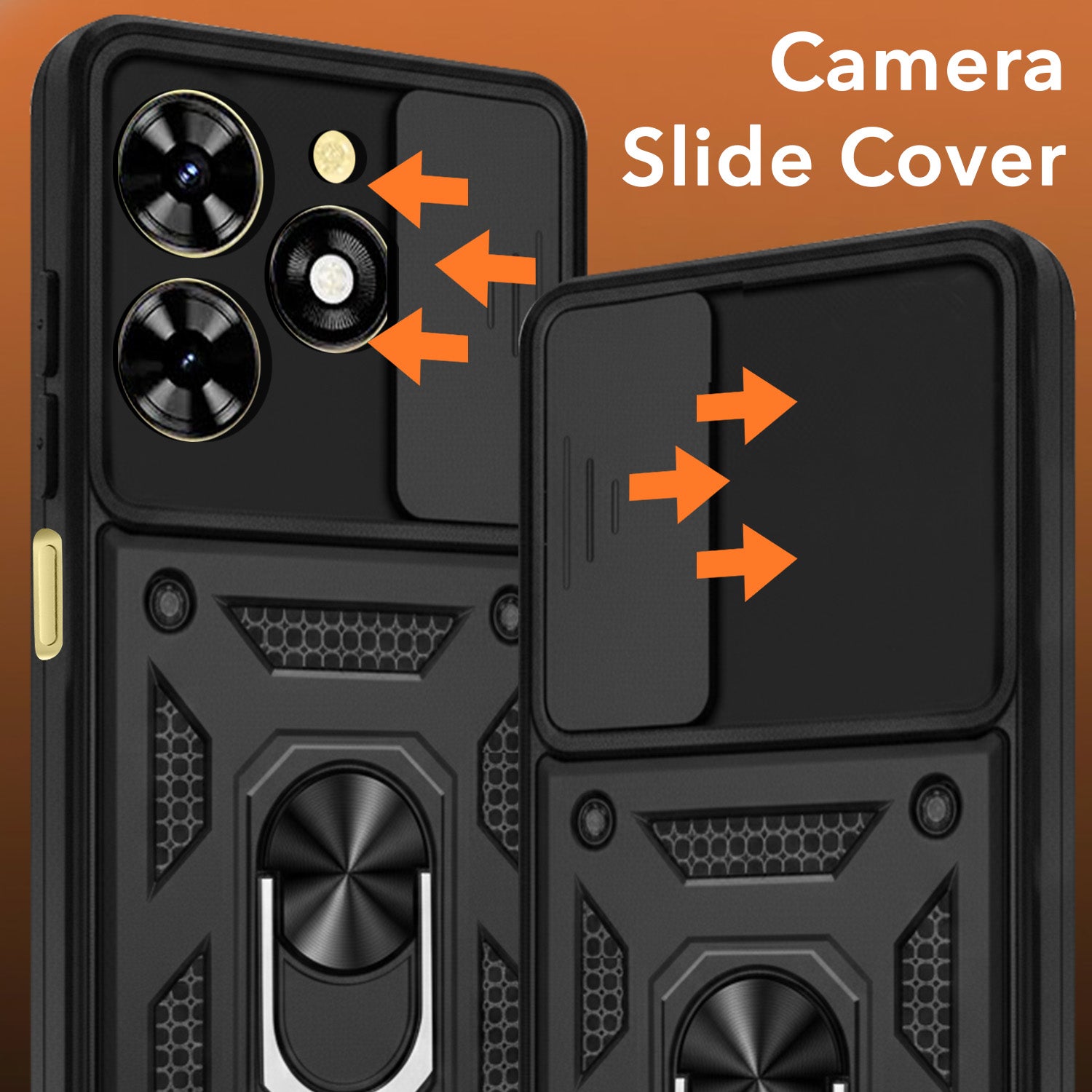 For Tecno Pop 8 Back Case Cover