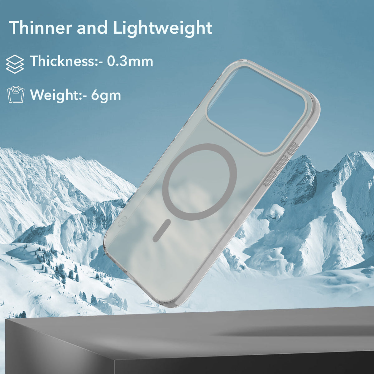 For Apple iPhone 18 Pro Back Cover Case (Frosted Matte Feel | MagSafe Compatible Wireless Charging)