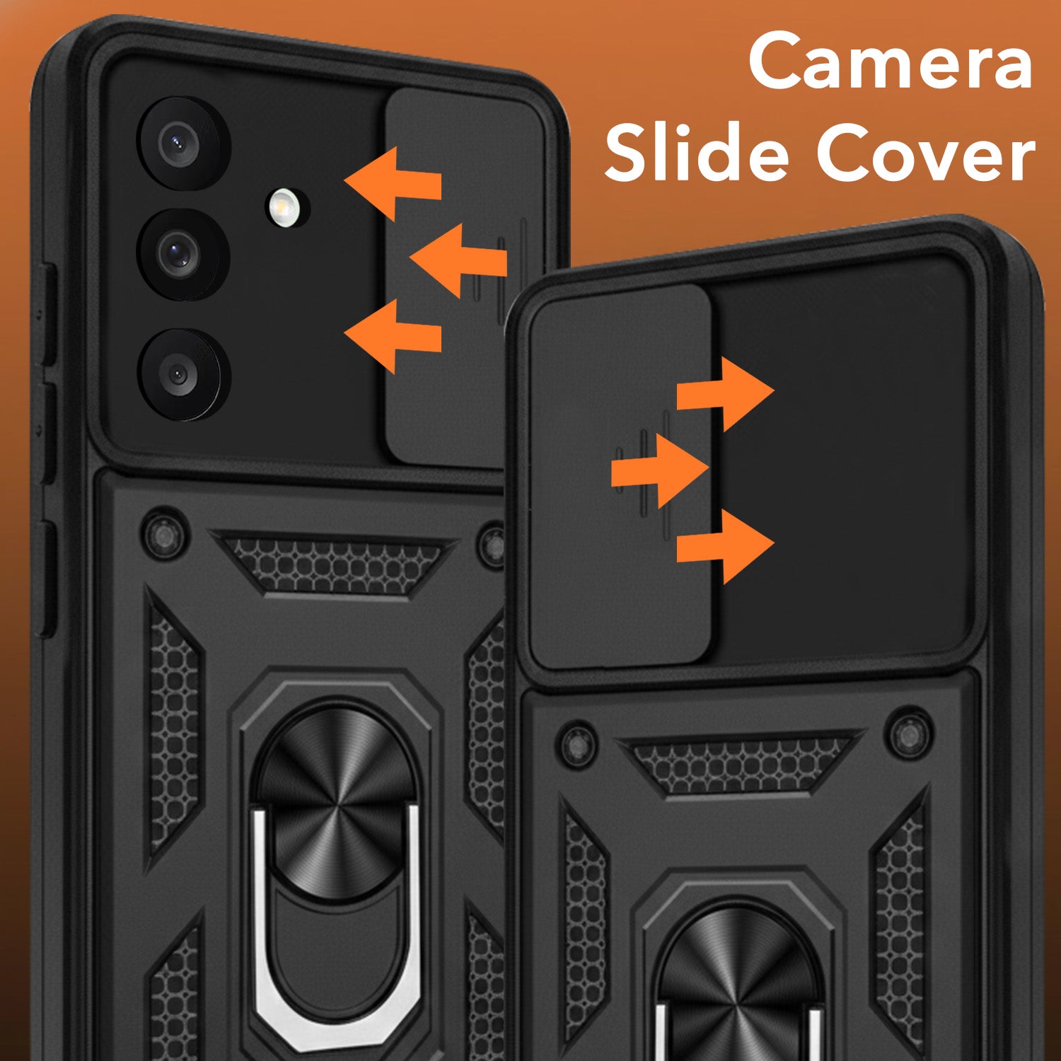 For Samsung Galaxy M56 | Samsung Galaxy F56 Back Cover Case (Hybrid Dual Armor Polycarbonate)