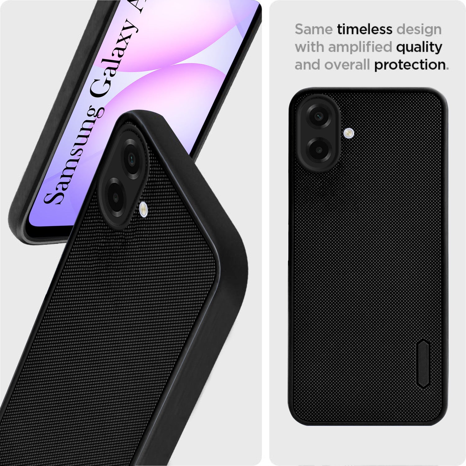 For Samsung Galaxy A07 5G Back Cover Case (Textured Grip Design | Micro-Fiber Cloth Inside | Slim and Light Weight | Soft Touch and Feel)