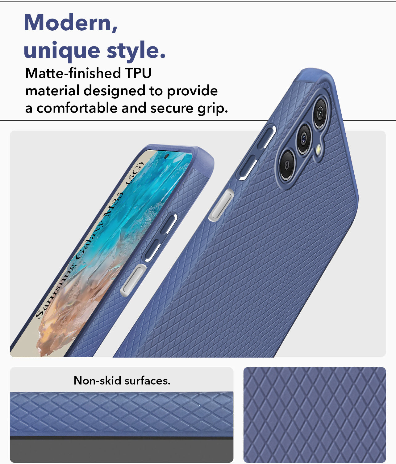 For Samsung Galaxy M35 5G Back Cover ( Silicone Clear Shockproof Case with Camera Protection | Soft and Flexible | Transparent)