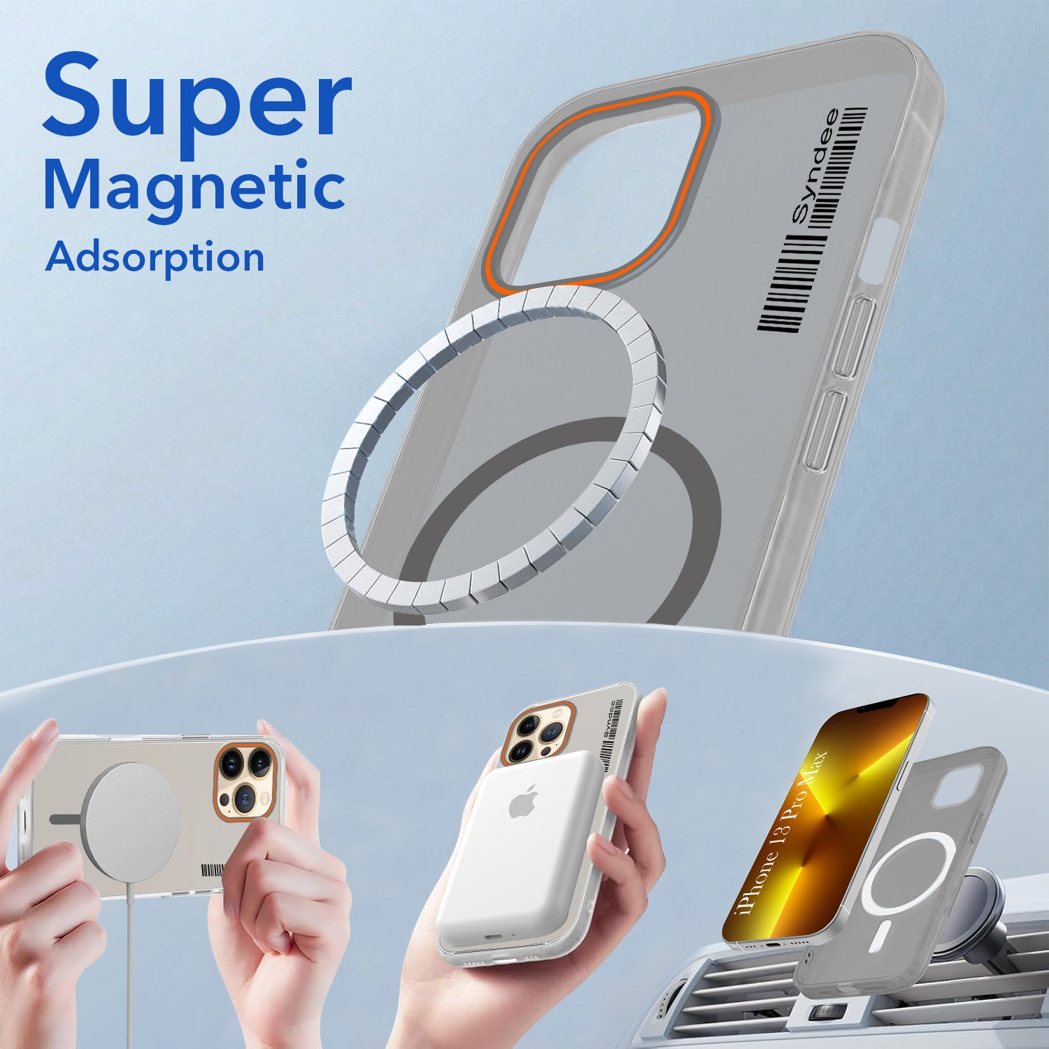 For Apple iPhone 13 Pro Max Back Cover Case  (Soft Touch | Camera Bump Protection | MagSafe Compatible | Matte Finish)