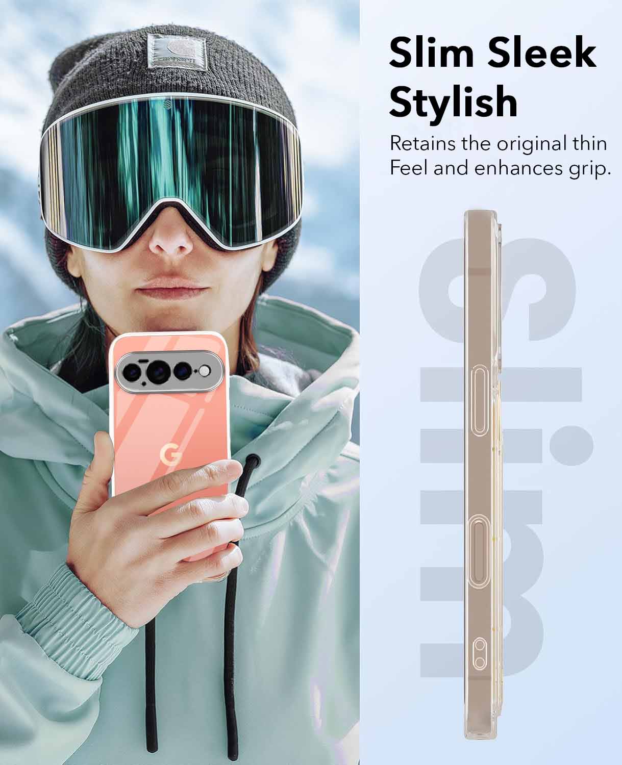 For Google Pixel 11 Pro XL Back Cover Case Lifetime Anti-Yellow Clear (Sleek Hard Crystal | Shockproof and Camera Protection)