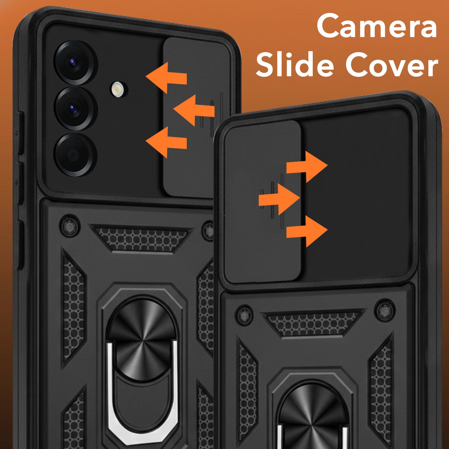 For Samsung Galaxy A56 Back Cover Case (Hybrid Dual Armor Polycarbonate)