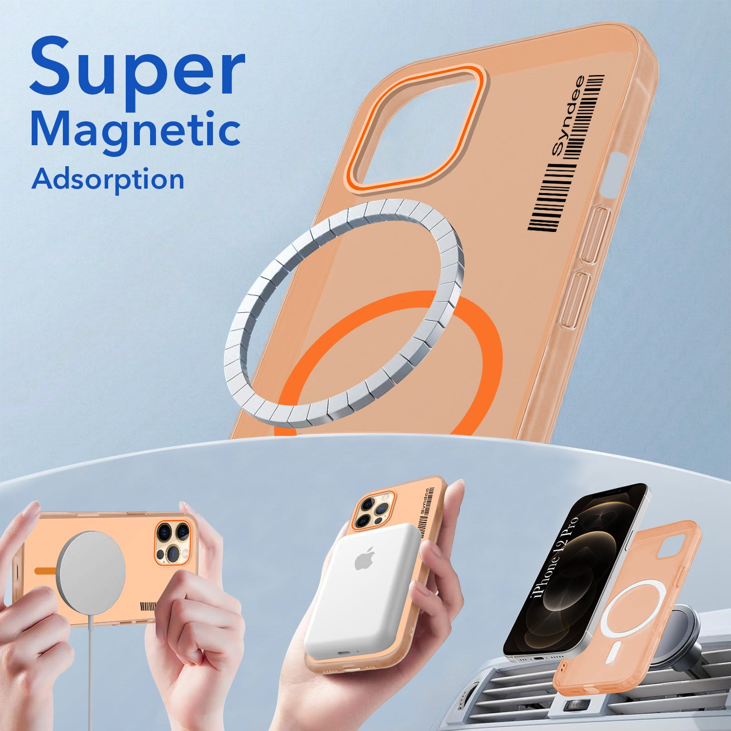 For Oppo Reno12 Pro 5G | Oppo Reno 12 Pro 5G Back Cover Case (Soft Touch | Camera Bump Protection | MagSafe Compatible | Matte Finish)