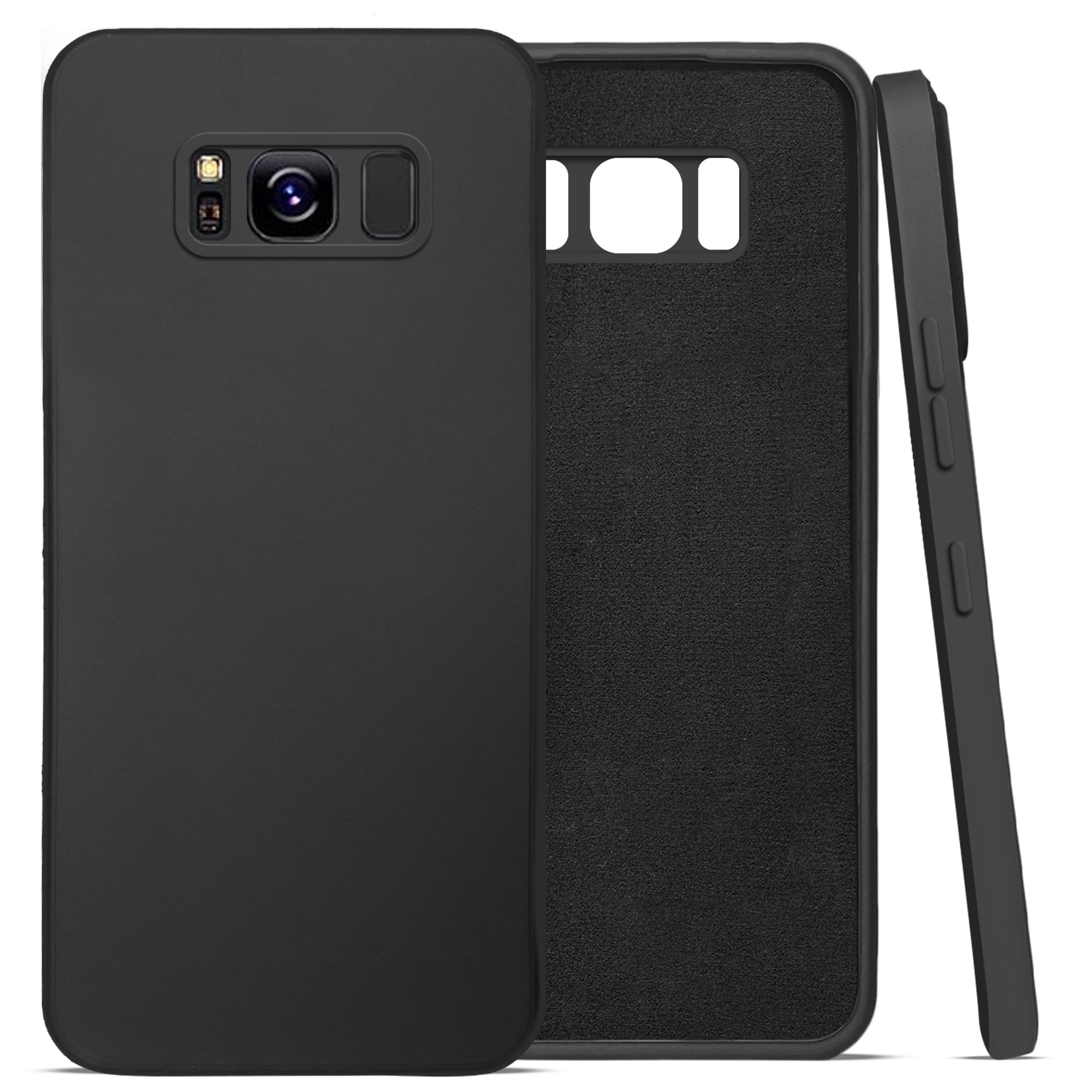 For Samsung Galaxy S8 Plus Back Cover ( Silicone Clear Shockproof Case with Camera Protection | Soft and Flexible | Transparent)