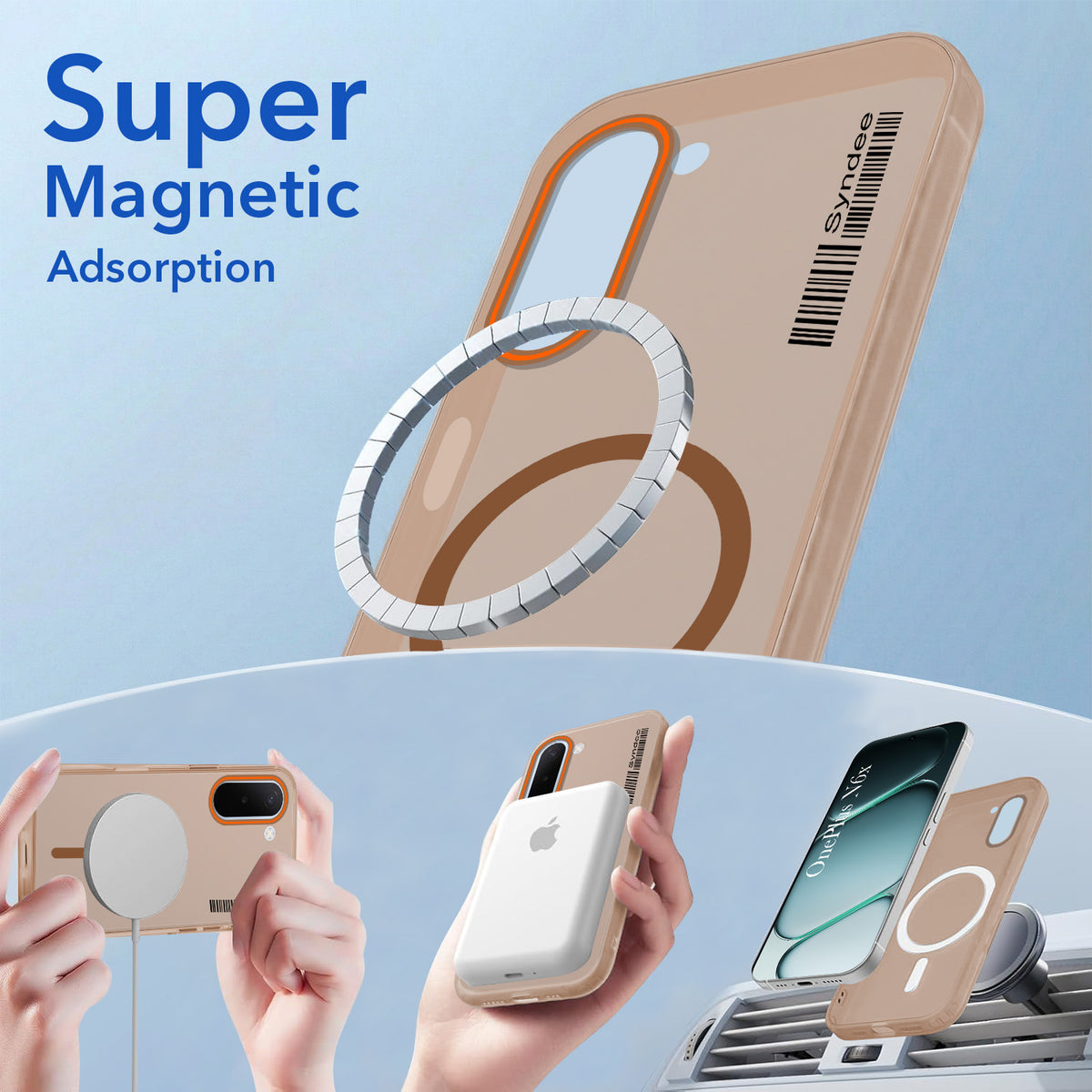 For OnePlus N6X Back Cover Case (Soft Touch | Camera Bump Protection | MagSafe Compatible | Matte Finish)