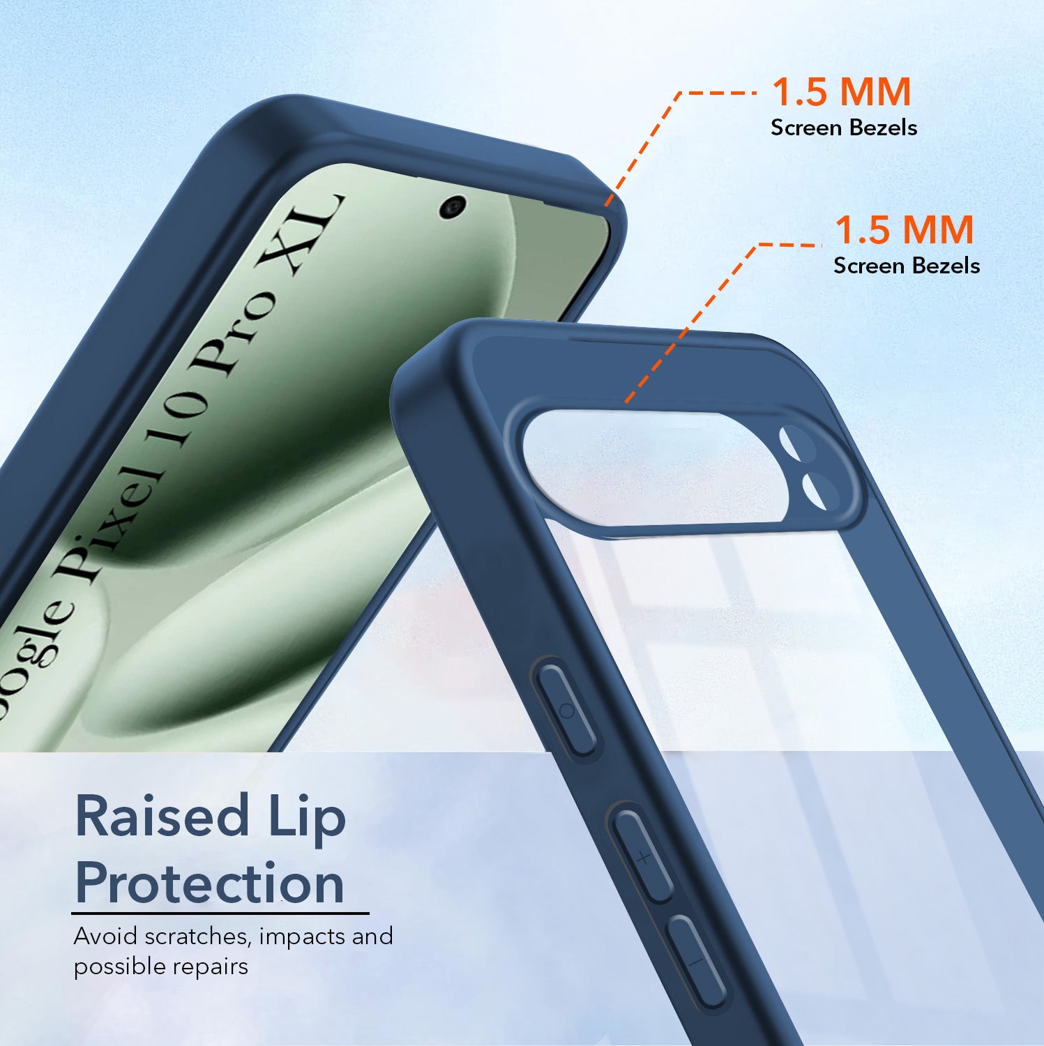 For Google Pixel 10 Pro XL Back Cover Case (Lifetime Anti Yellow | Anti Scratch | Crystal Clear Shockproof)