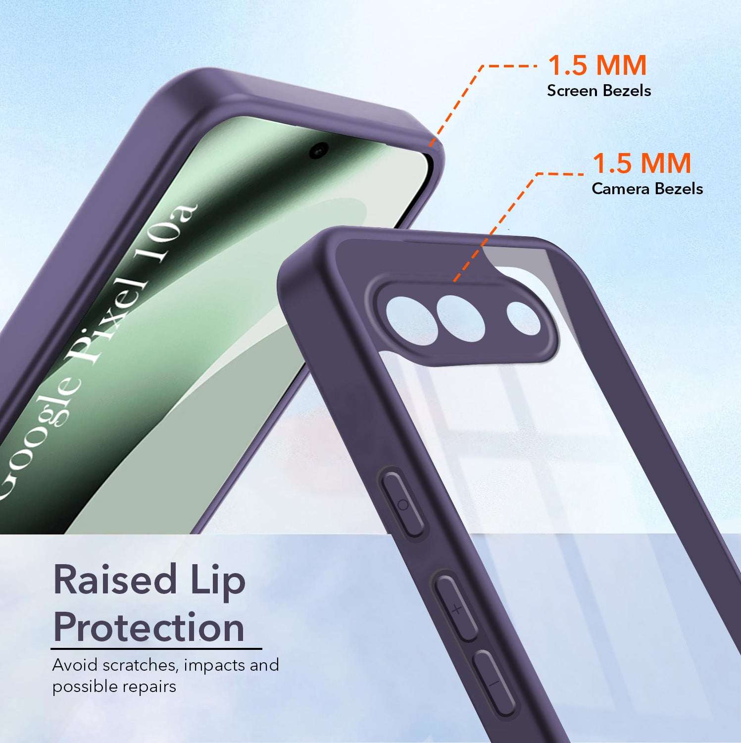 For Google Pixel 10a Back Cover Case Ultra-Hybrid (Lifetime Anti Yellow | Anti Scratch | Crystal Clear Shockproof)