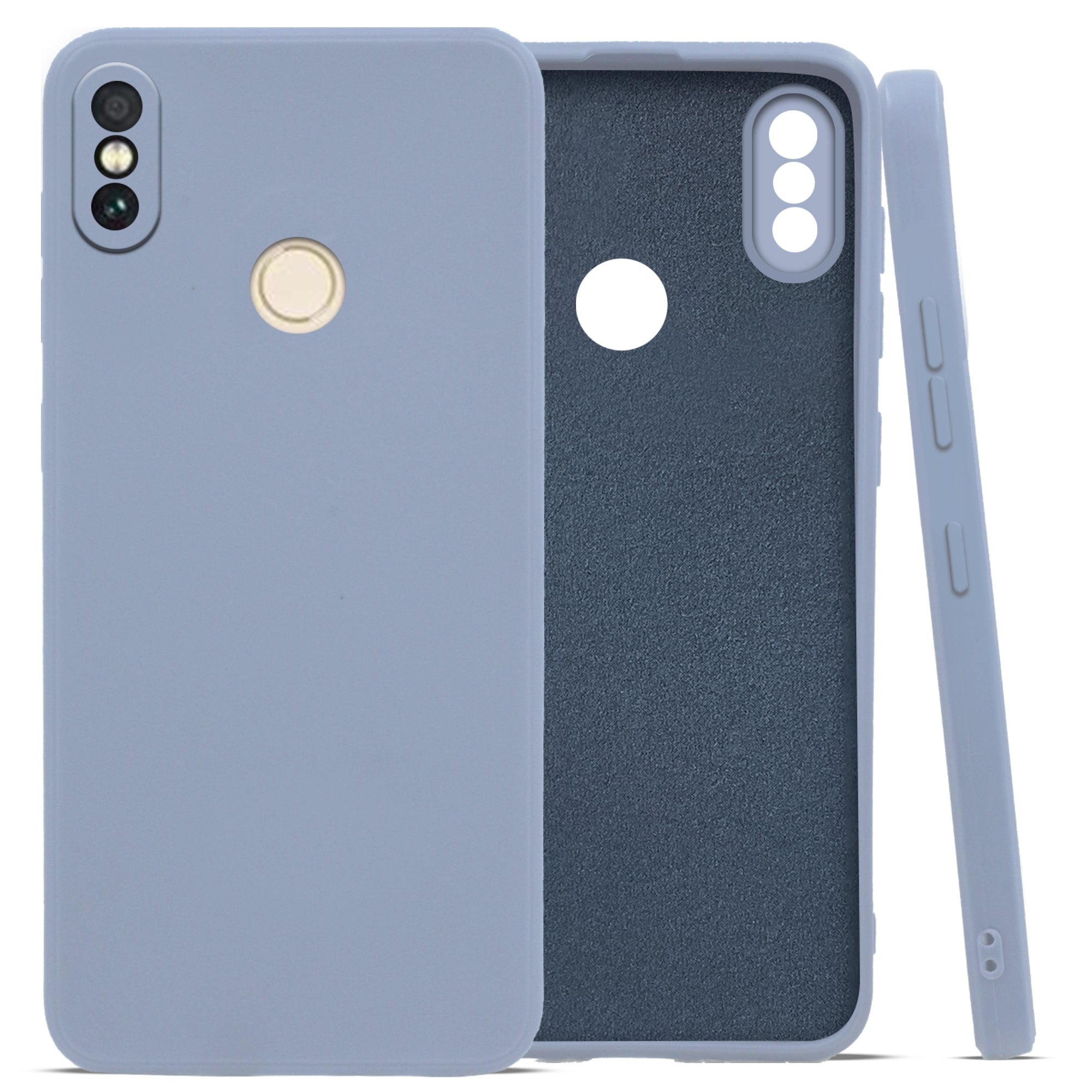 For Xiaomi Mi Redmi Note 5 Pro Back Cover ( Silicone Clear Shockproof Case with Camera Protection | Soft and Flexible | Transparent)