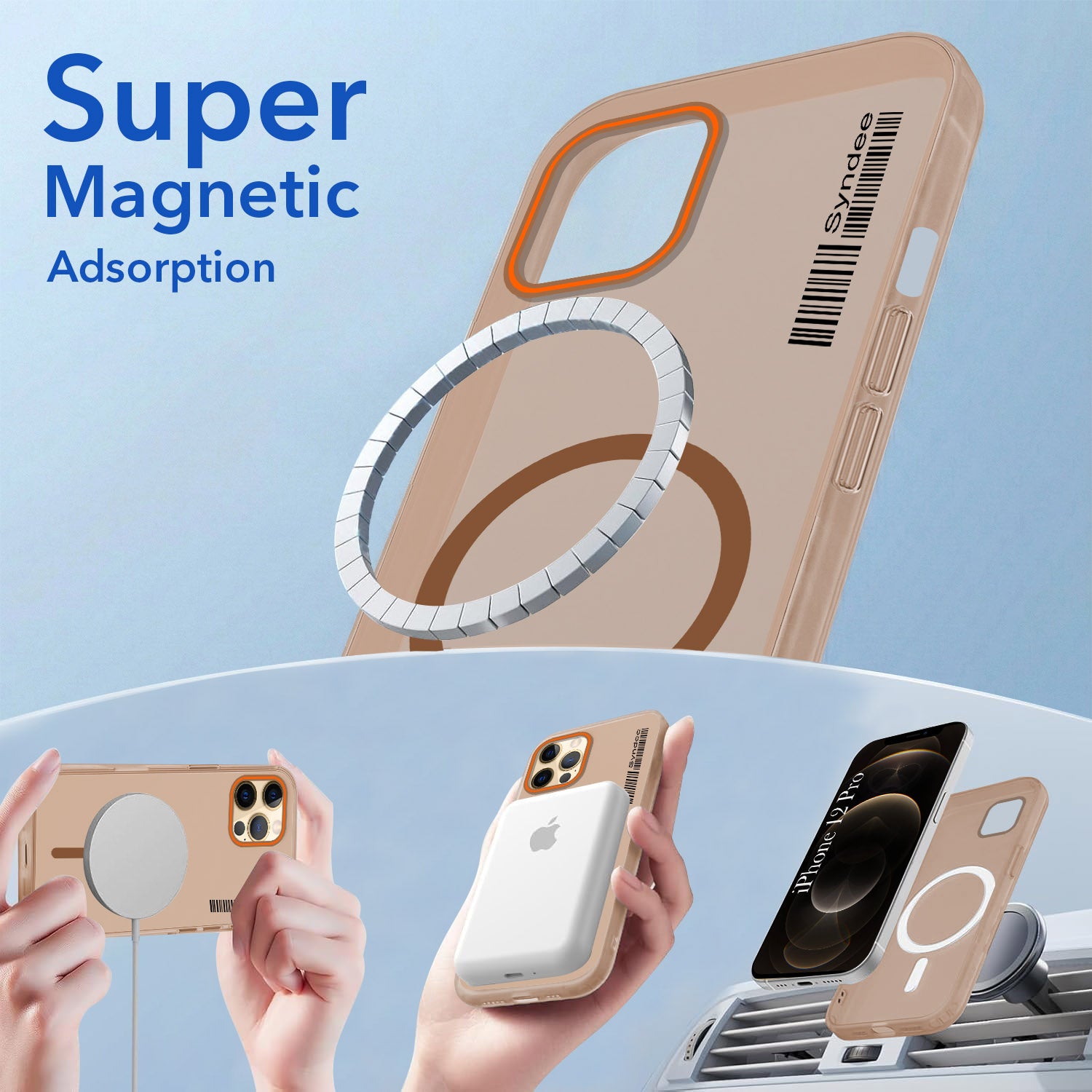 For Oppo Reno12 Pro 5G | Oppo Reno 12 Pro 5G Back Cover Case (Soft Touch | Camera Bump Protection | MagSafe Compatible | Matte Finish)