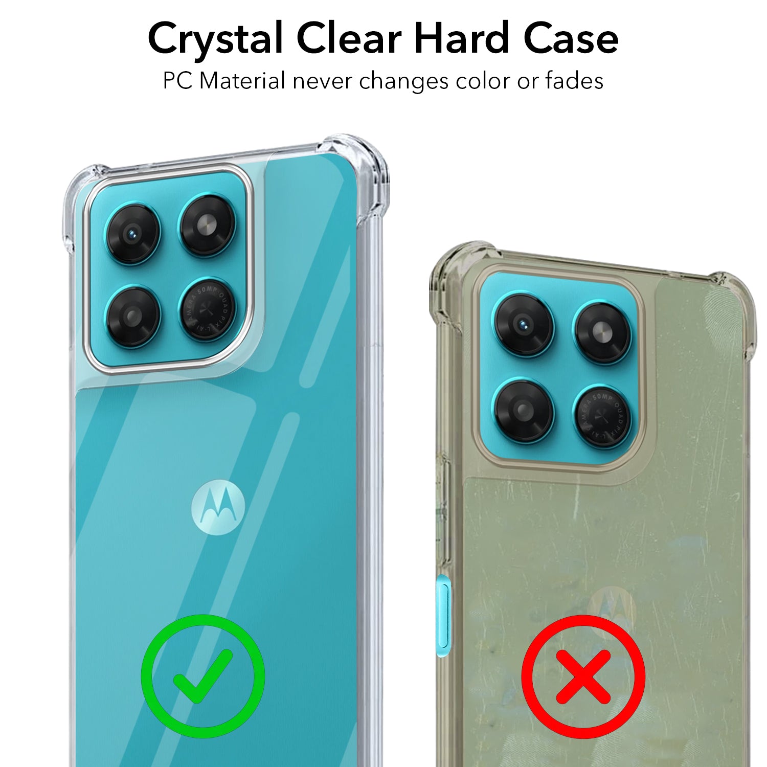 For Oppo K13 Back Cover Shockproof Crystal-Clear (Drop & Camera Protection | Hard Polycarbonate)
