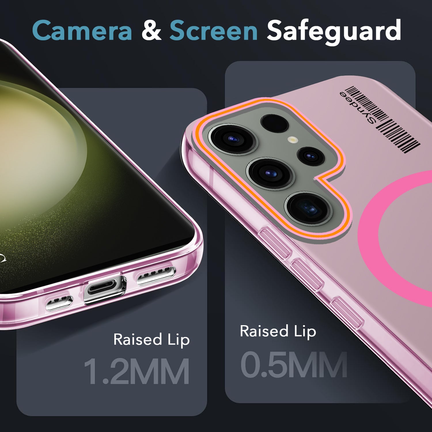 For Samsung Galaxy S23 Ultra 5G Back Cover Case (Soft Touch | Camera Bump Protection | MagSafe Compatible | Matte Finish)
