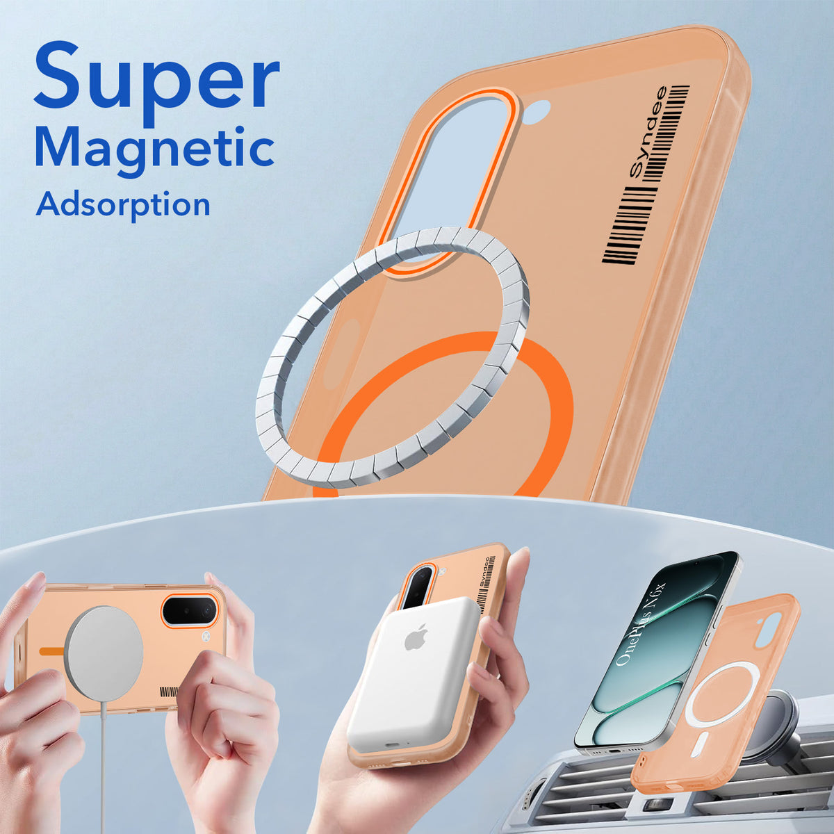 For OnePlus N6X Back Cover Case (Soft Touch | Camera Bump Protection | MagSafe Compatible | Matte Finish)