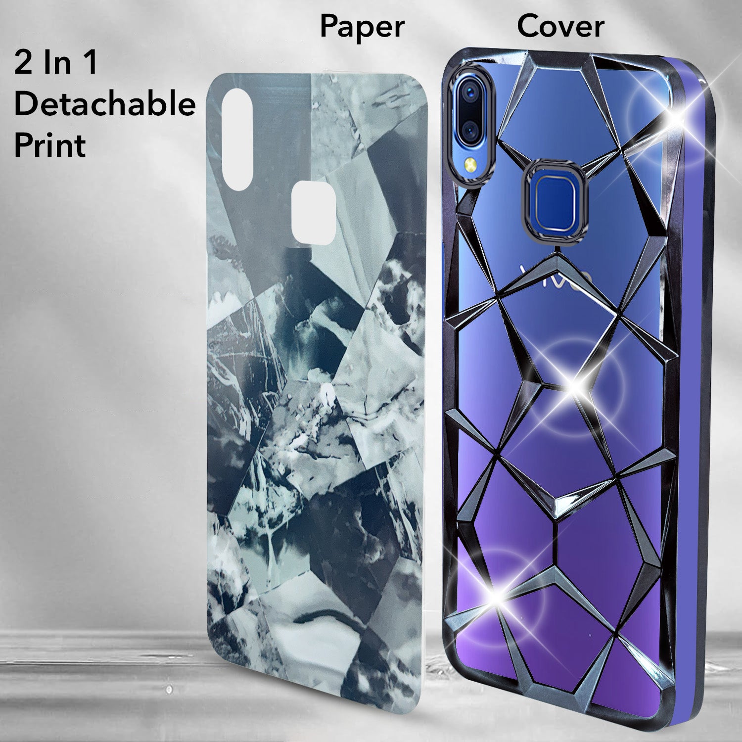 Vivo Y91i Vivo Y91 Mobile Pouch Smoke Cover Vivo Y91i Abstract