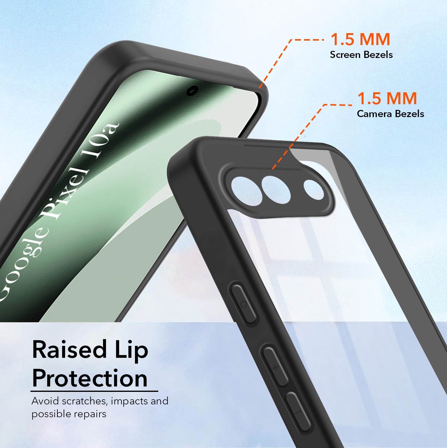 For Google Pixel 10a Back Cover Case Ultra-Hybrid (Lifetime Anti Yellow | Anti Scratch | Crystal Clear Shockproof)