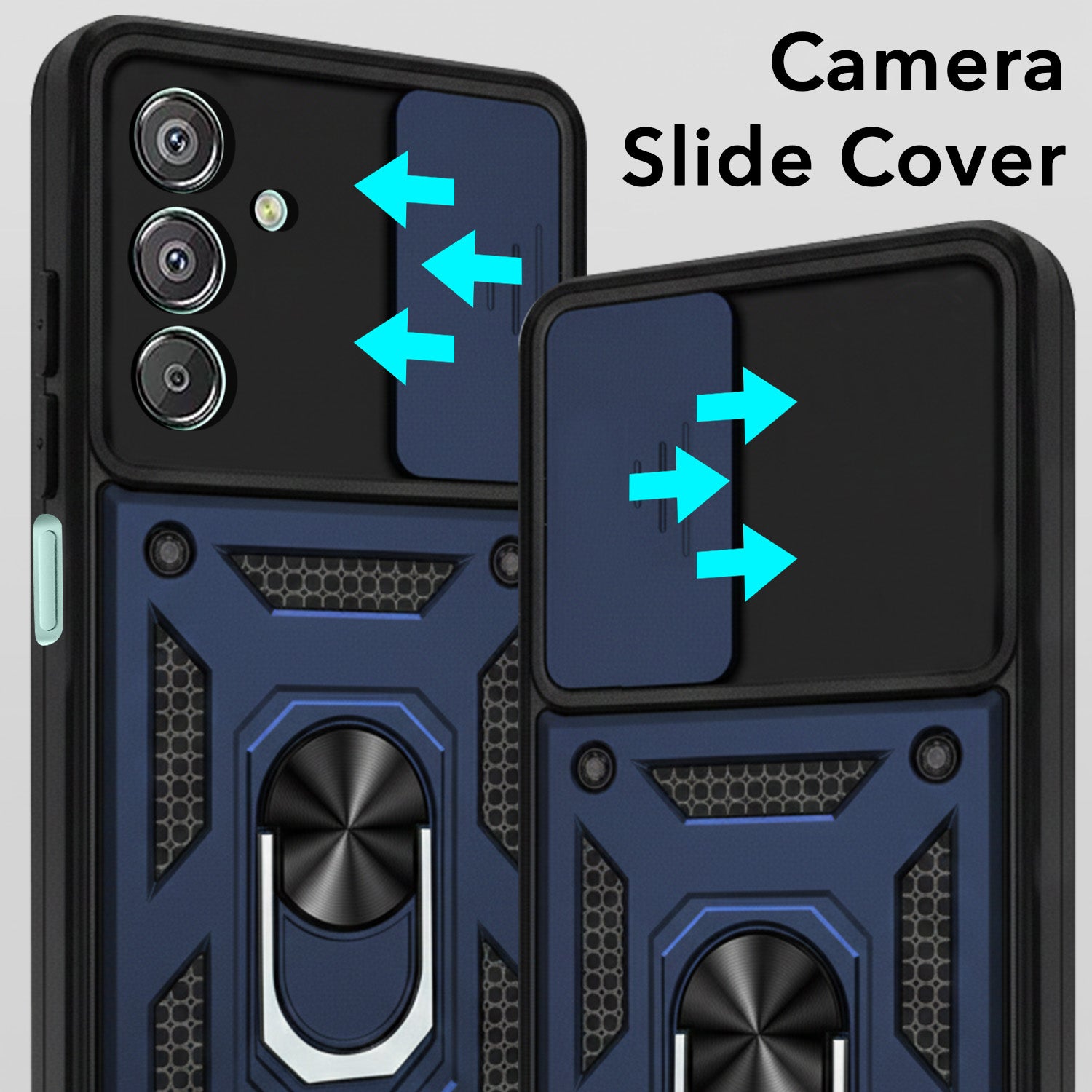 For Samsung Galaxy F15 5G Back Cover Case(Hybrid Dual Armor Polycarbonate)