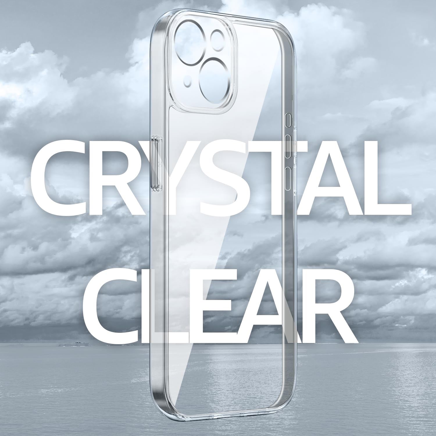 For OnePlus N6 Back Cover Shockproof Crystal-Clear (Drop & Camera Protection | Hard Polycarbonate)