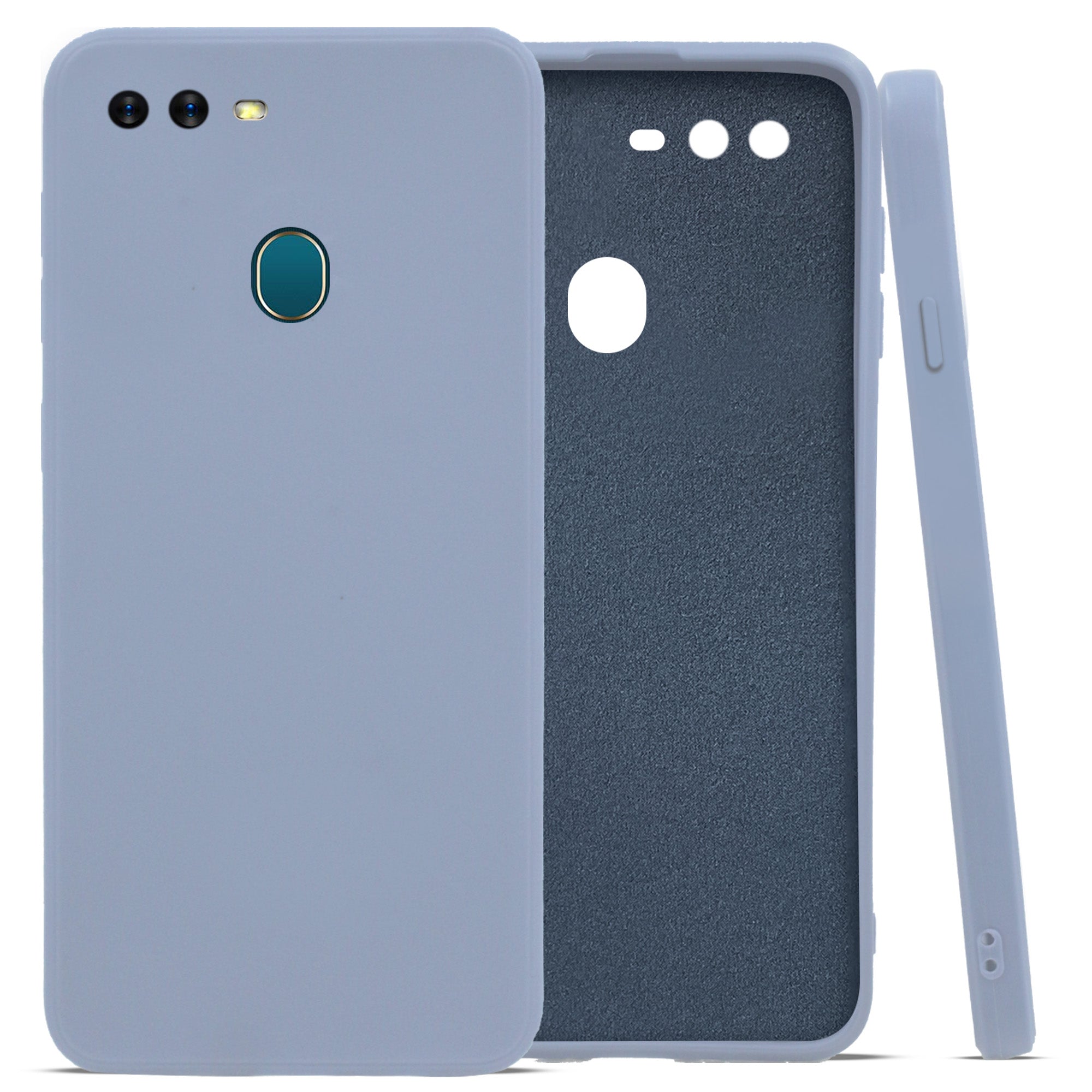 For Oppo A11k Back Cover Case (Inside Fiber Cloth | Smooth Matte Finish | Elegant Professional Look)
