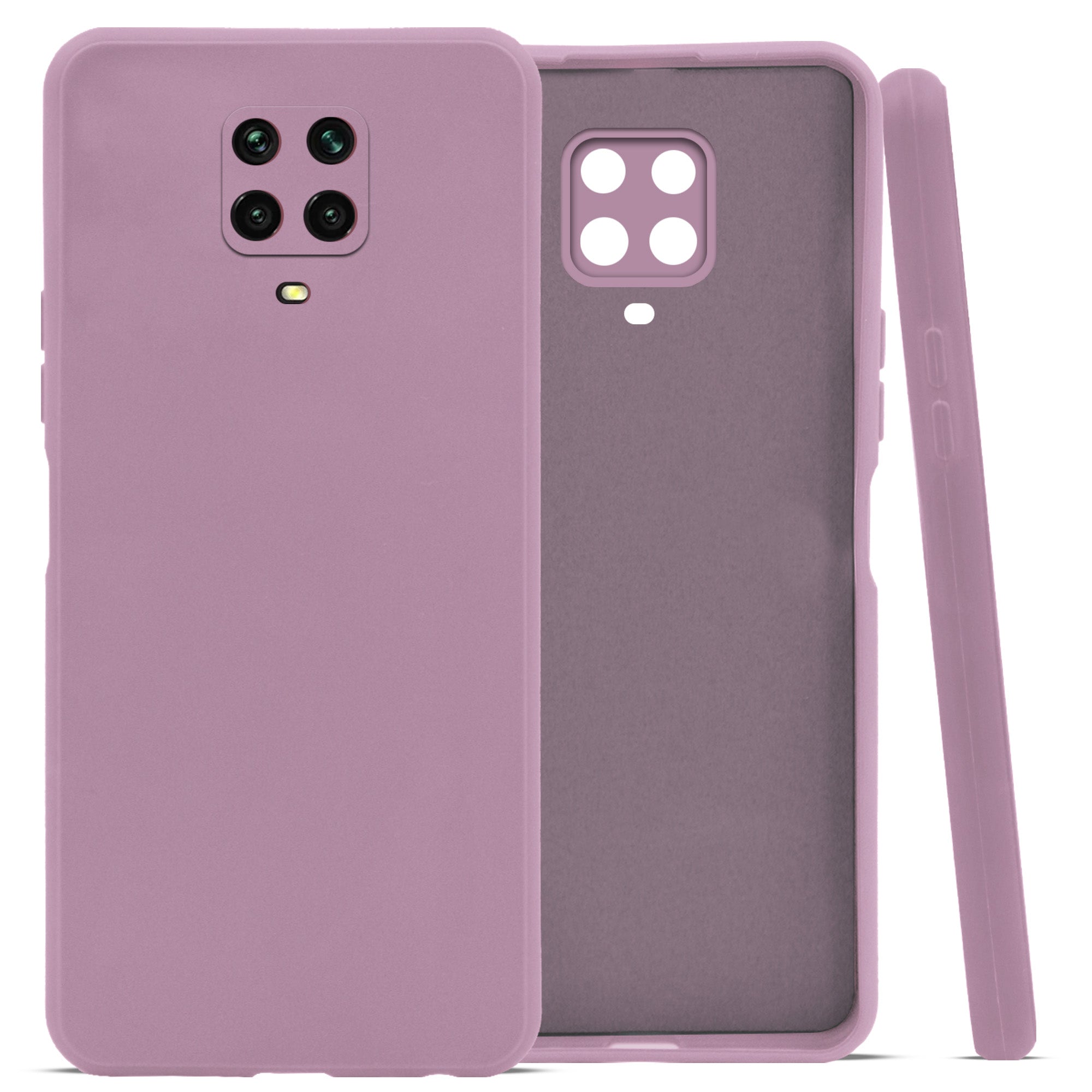 For Redmi Note 9 Pro | 9 Pro Max | Note 10 Lite Back Cover Case (Matte with Inside Fiber Cloth)