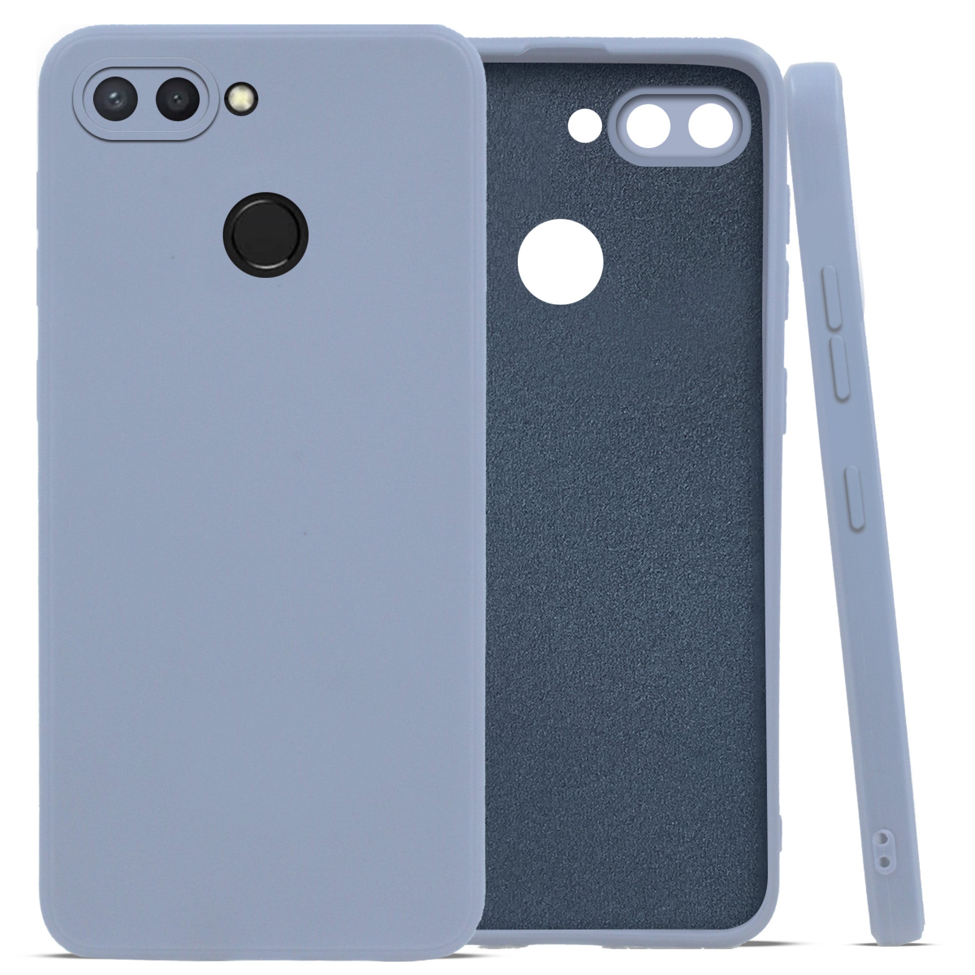 For Redmi 6 Back Cover ( Silicone Clear Shockproof Case with Camera Protection | Soft and Flexible | Transparent)