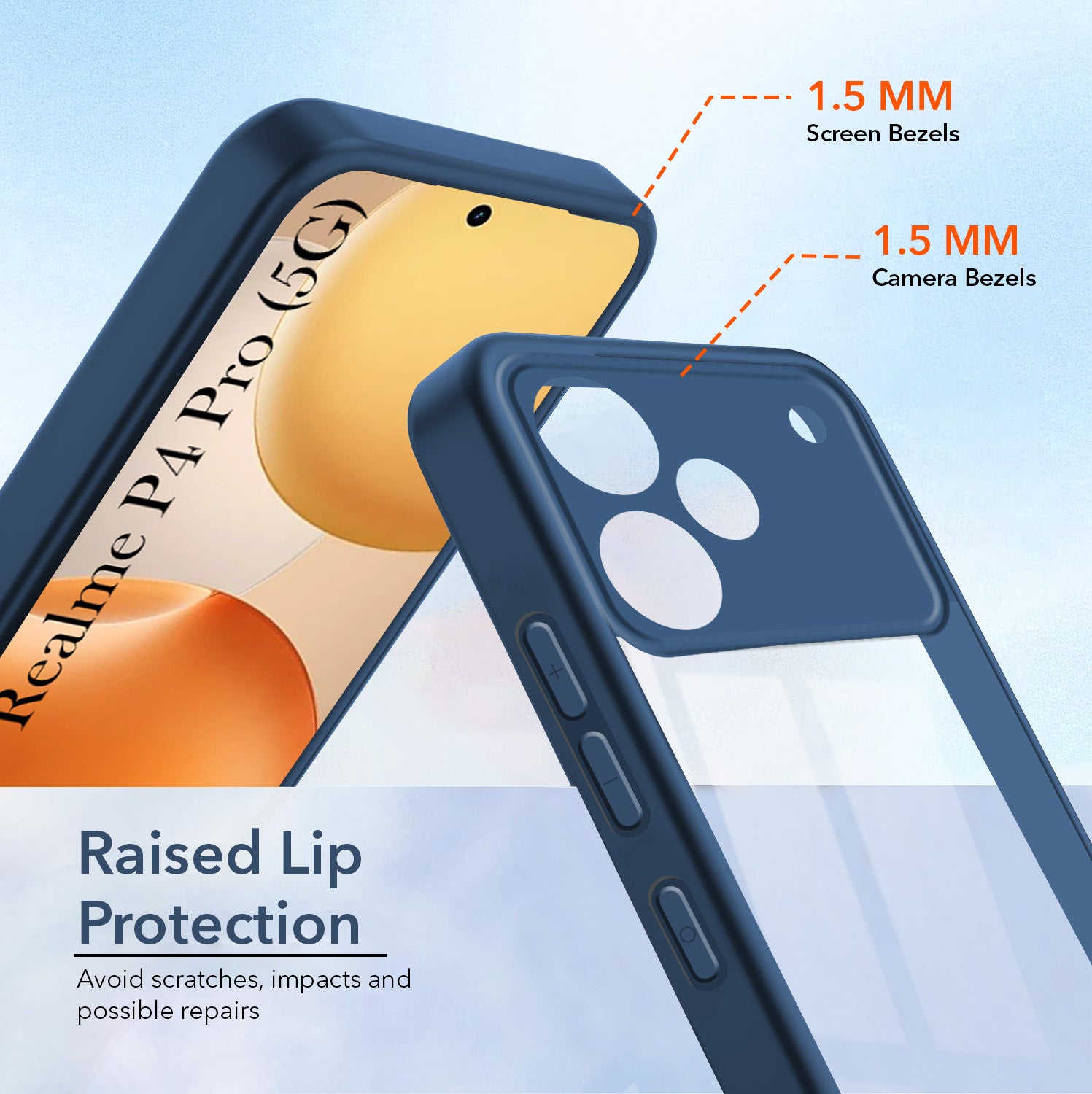 For Realme P4 Pro Back Cover Case Ultra-Hybrid (Lifetime Anti Yellow | Anti Scratch | Crystal Clear Shockproof)