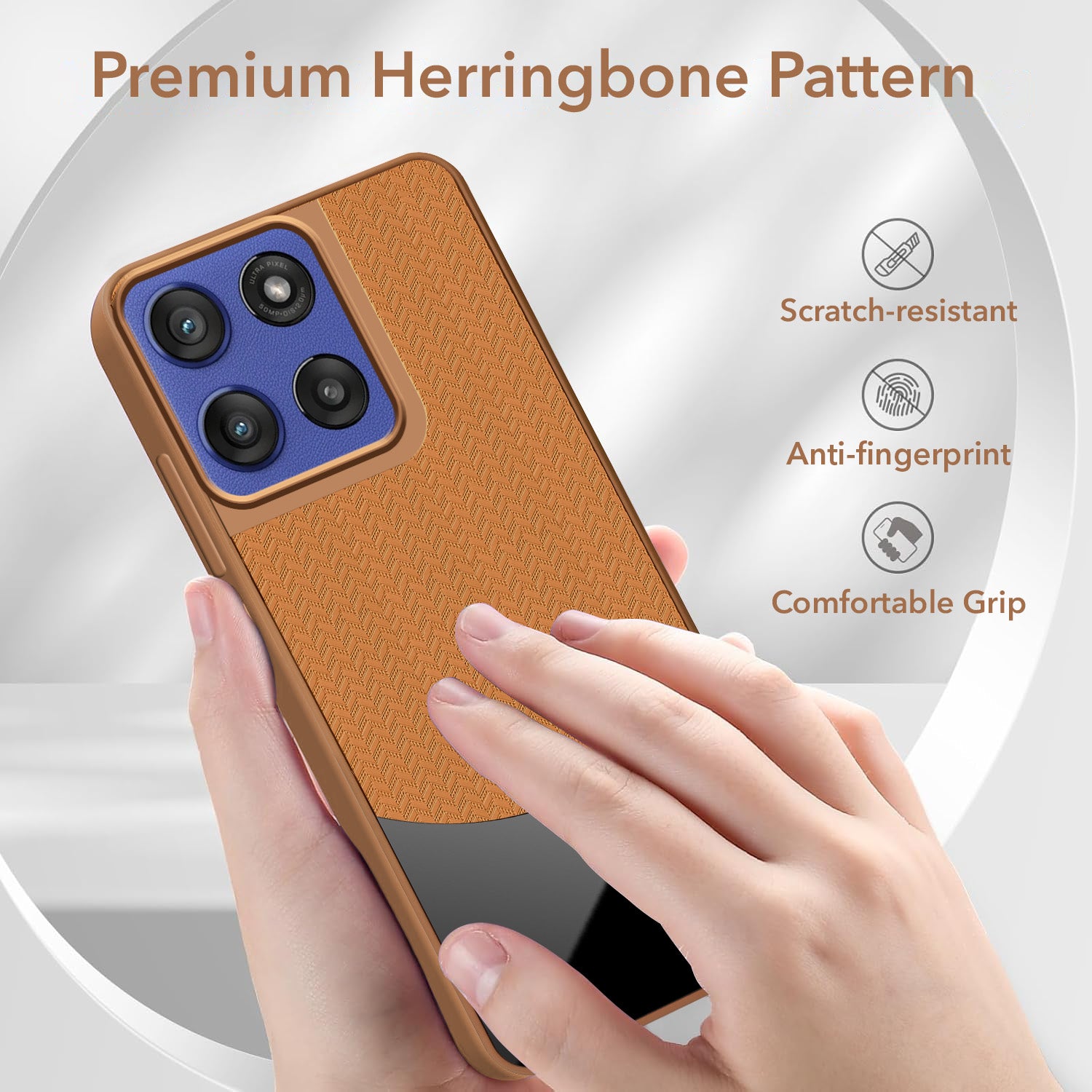 For Motorola Moto Edge 60 Stylus Silicone Finish Back Cover Case (Premium Minimalist Professional Feel | Camera Protection Bump)