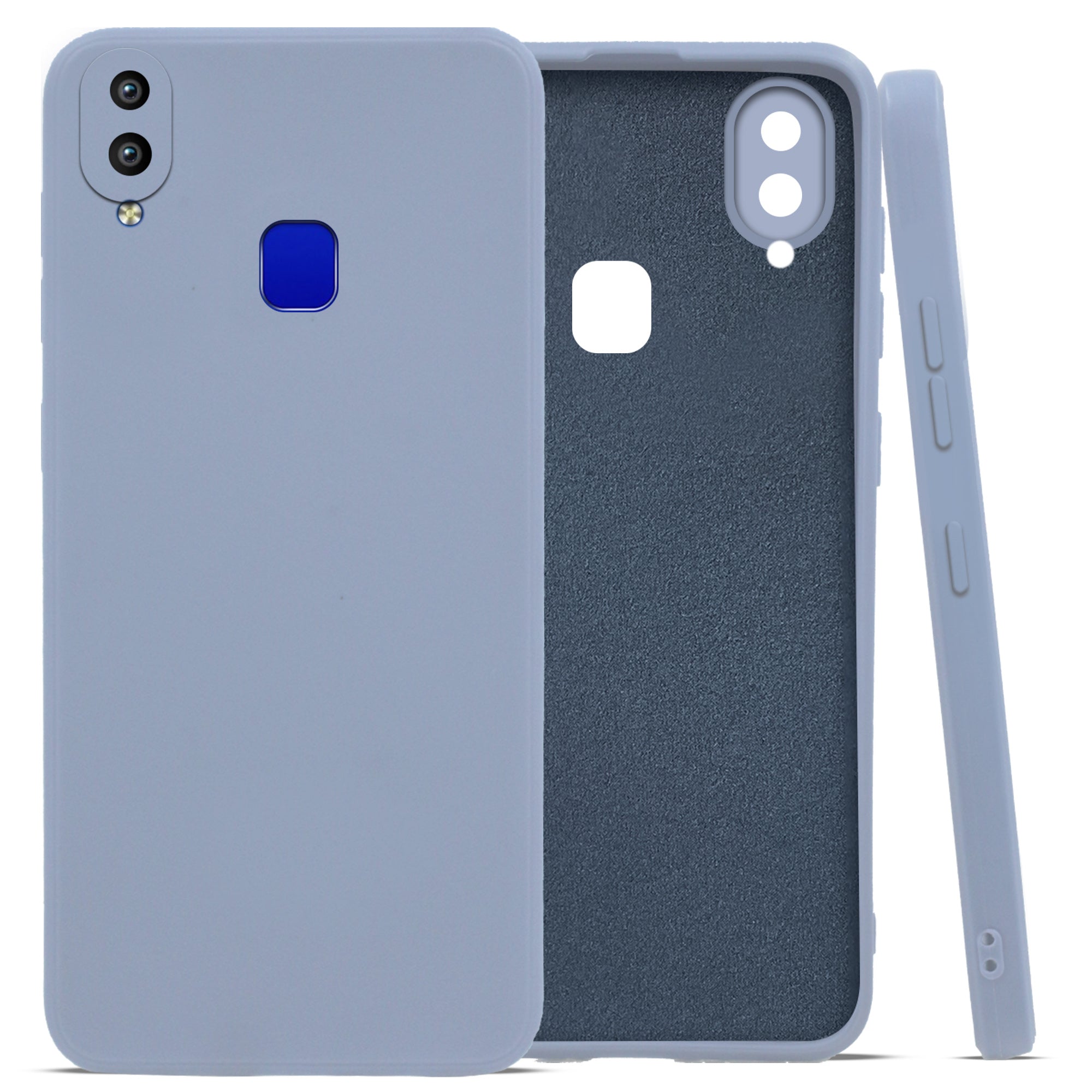 For Vivo Y95 | Vivo Y93 | Vivo Y91 Back Cover Case (Inside Fiber Cloth | Smooth Matte Finish | Elegant Professional Look)