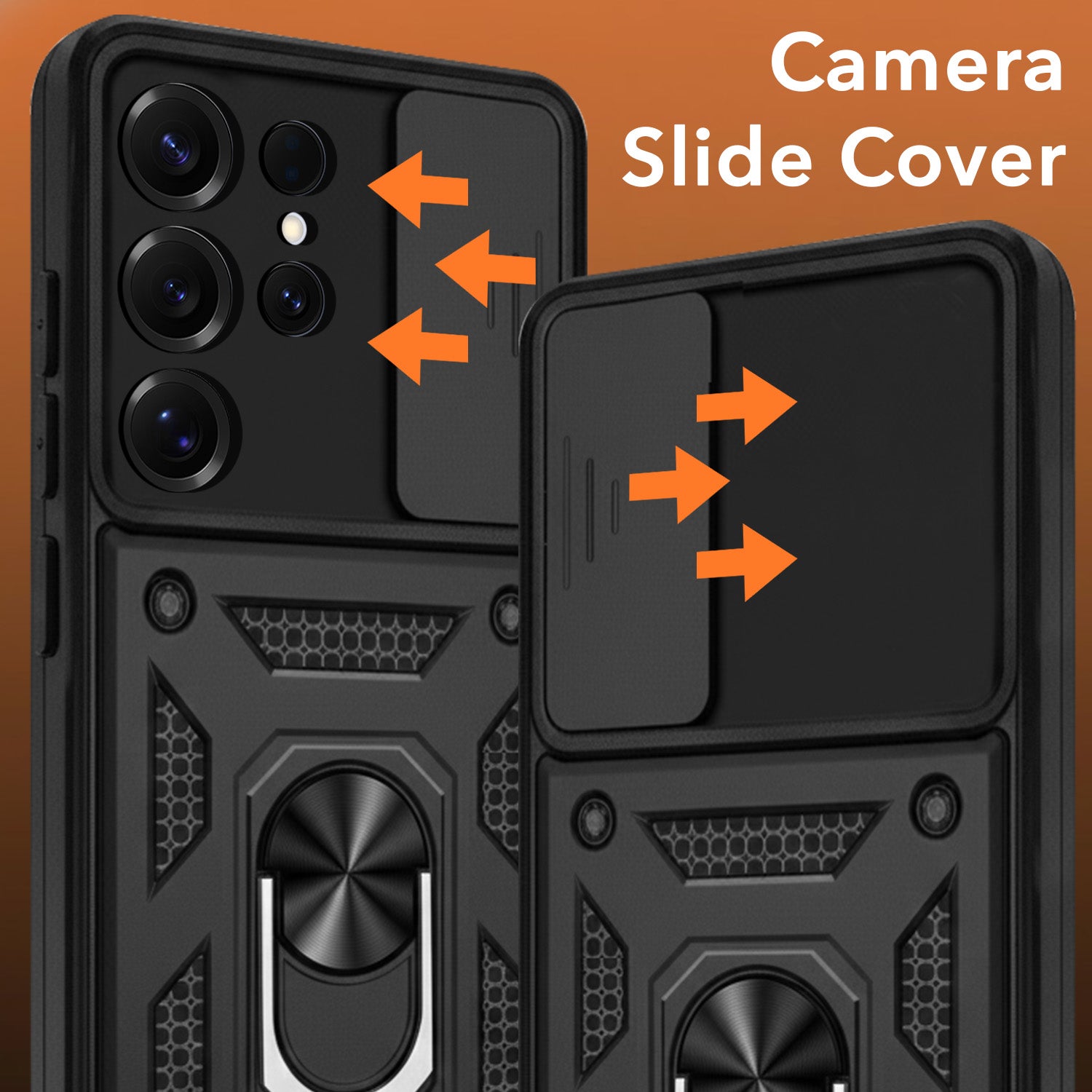For Samsung Galaxy S25 Ultra Back Cover Case (Hybrid Dual Armor Polycarbonate)