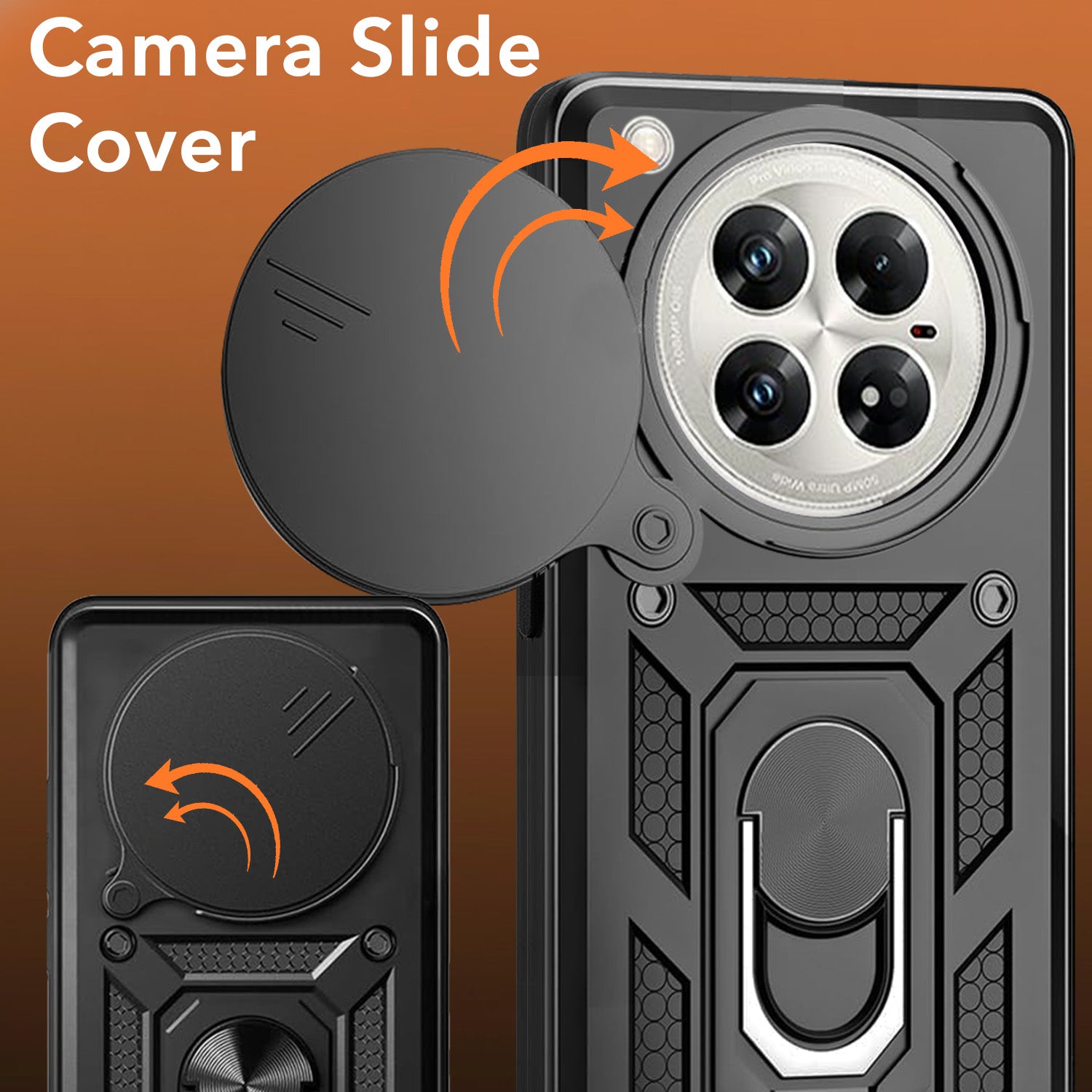 For Infinix Zero 40 5G Back Cover Case (Hybrid Dual Armor Polycarbonate)