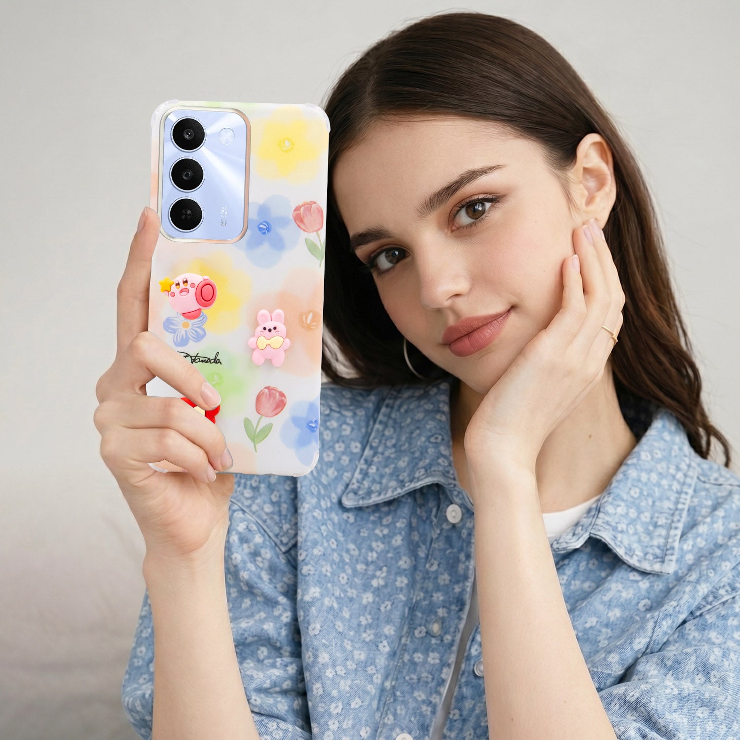 For Realme C83 5G Back Cover Case (3D Cute Cartoons | Hard Back Side Soft | Matte Premium Finish | HD Printing)