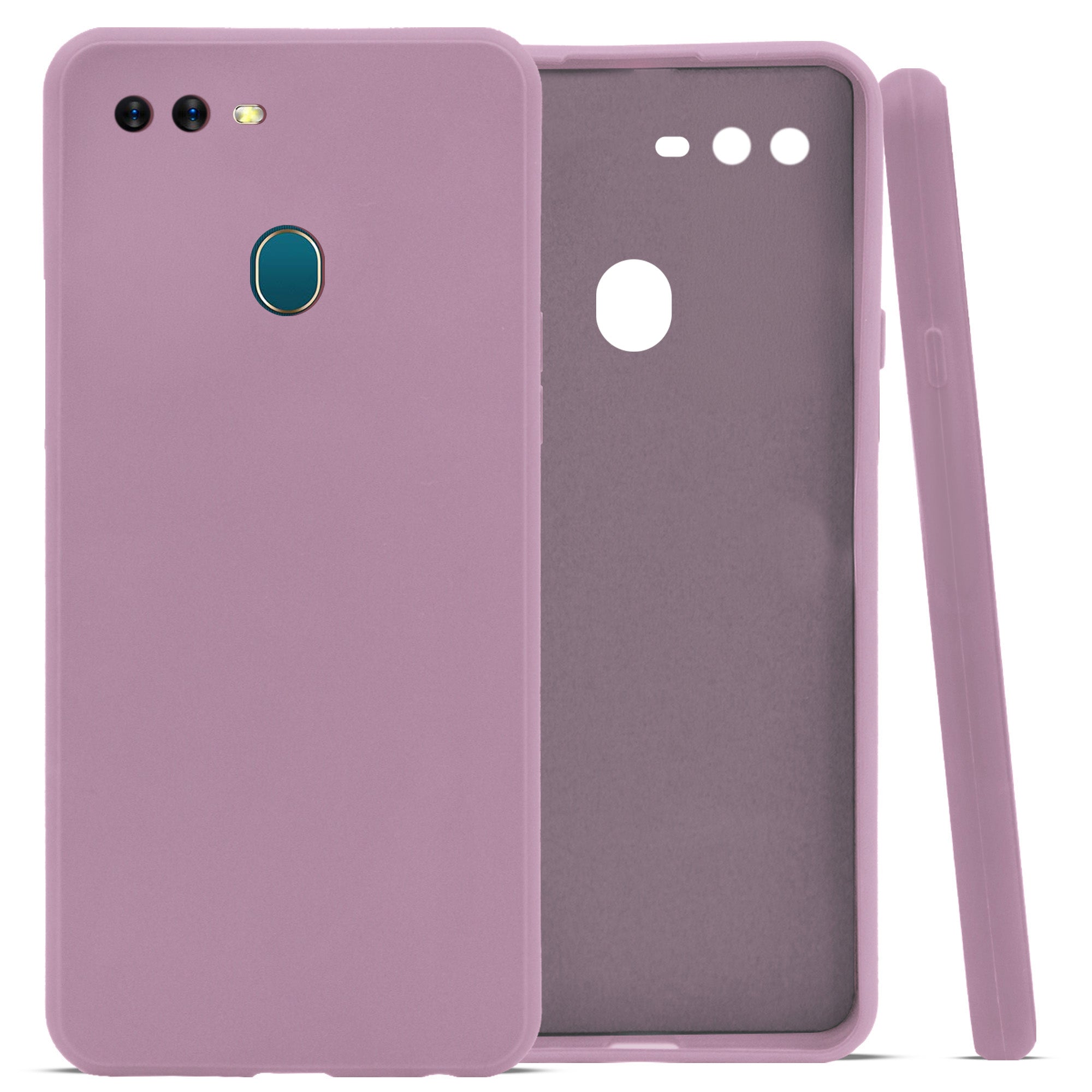 For Oppo A12 Back Cover Case (Inside Fiber Cloth | Smooth Matte Finish | Elegant Look)