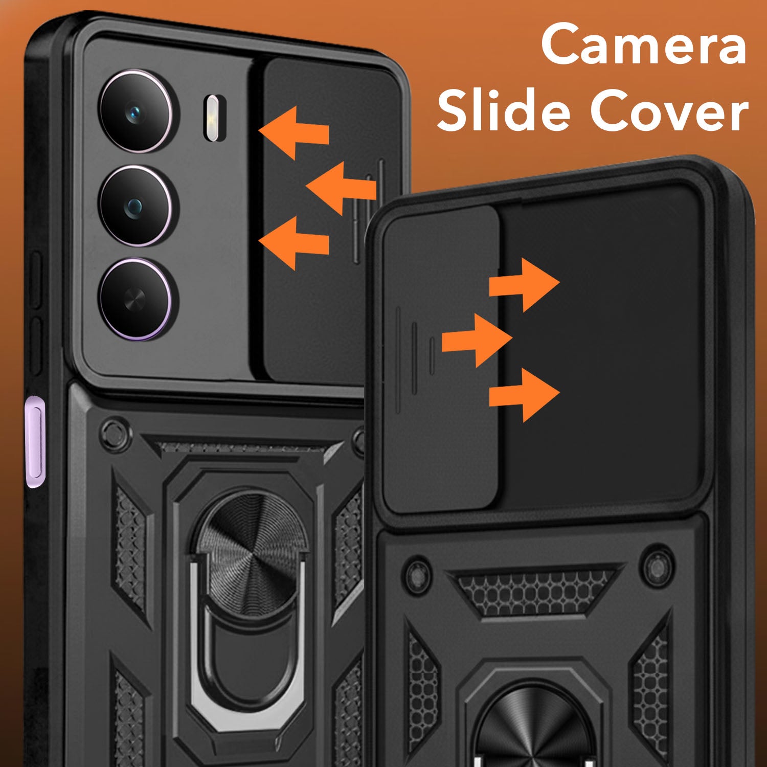 For Realme C75 5G Back Cover Case (Hybrid Dual Armor Polycarbonate)